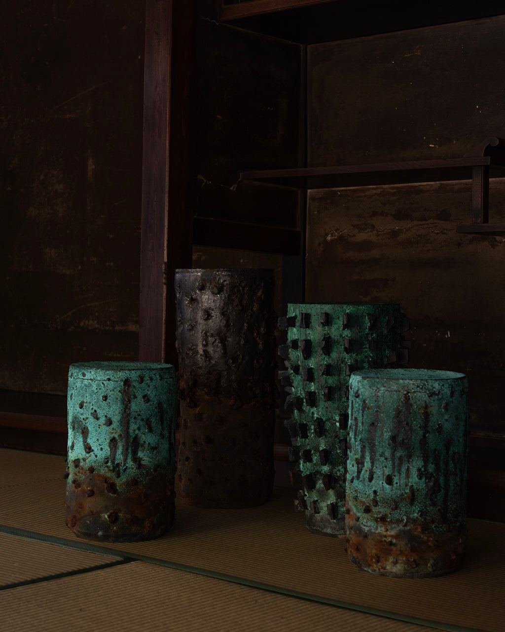 小野象平 / 錆の塔  (アートピース) 赤錆