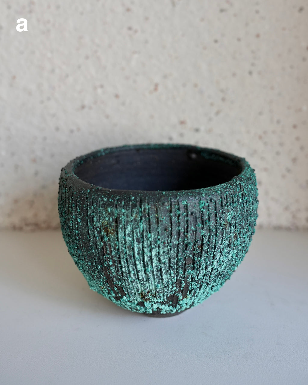 小野象平 / 錆釉薬 植木鉢 Small