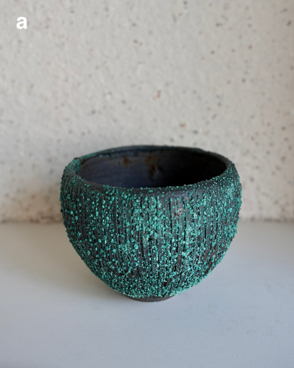 小野象平 / 錆釉薬 植木鉢 Small