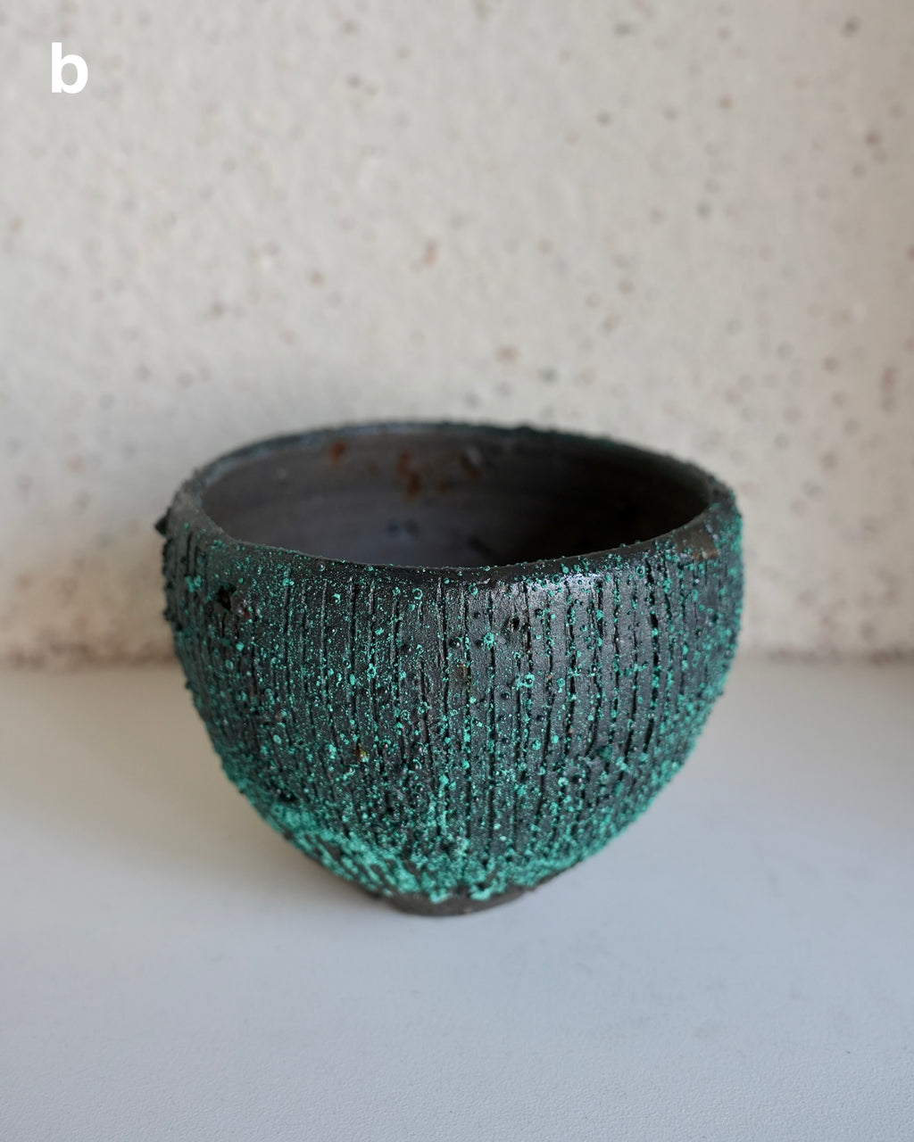 小野象平 / 錆釉薬 植木鉢 Small