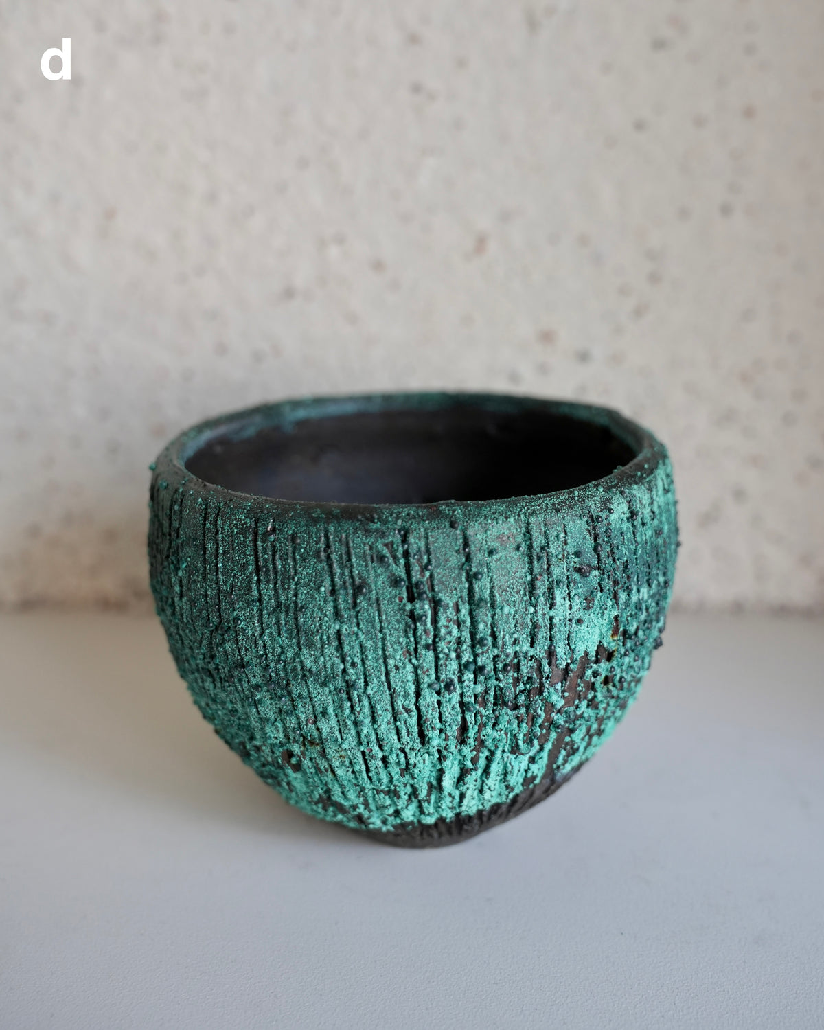 小野象平 / 錆釉薬 植木鉢 Small