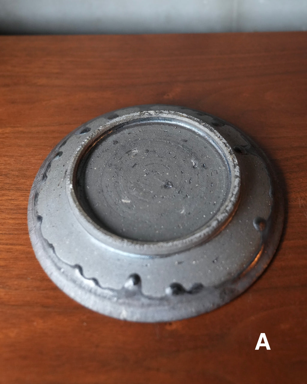Shohei Ono / “Black Shino” Rimmed Plate