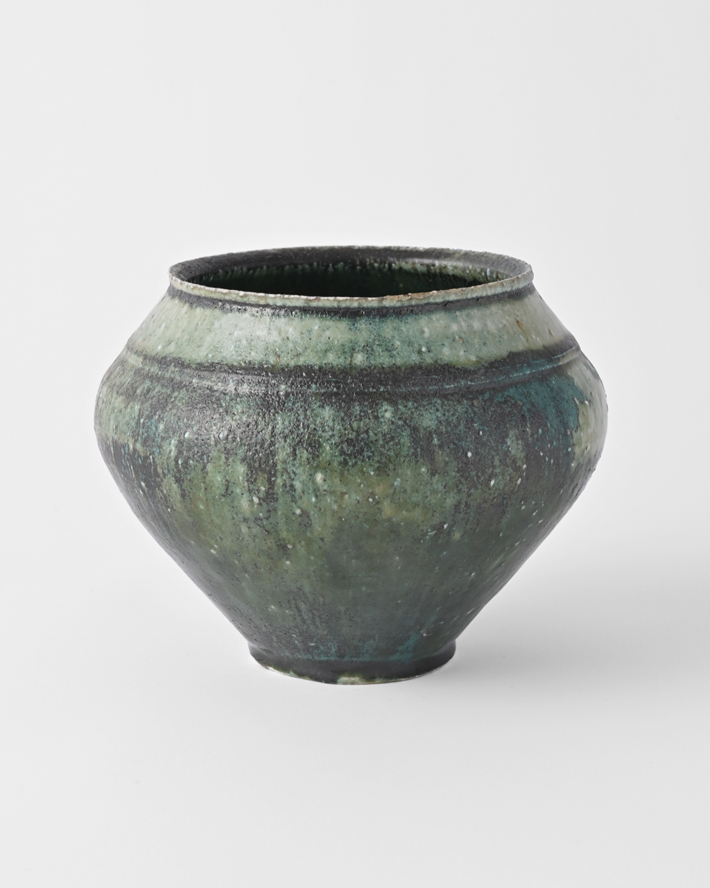 境道一 / 織部釉花入 A