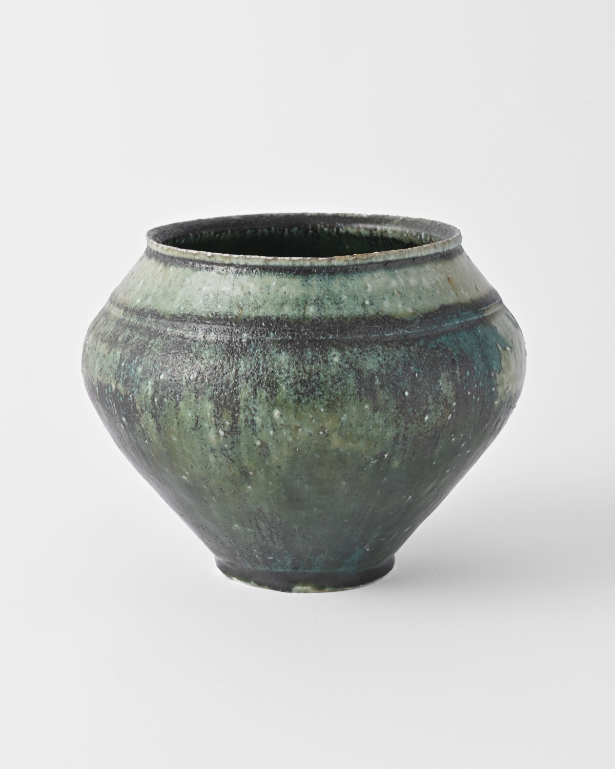 境道一 / 織部釉花入 A