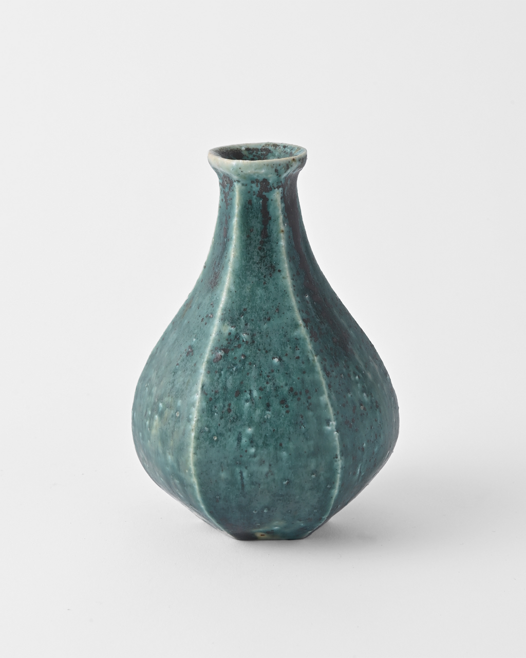 境道一 / 織部釉一輪挿し B