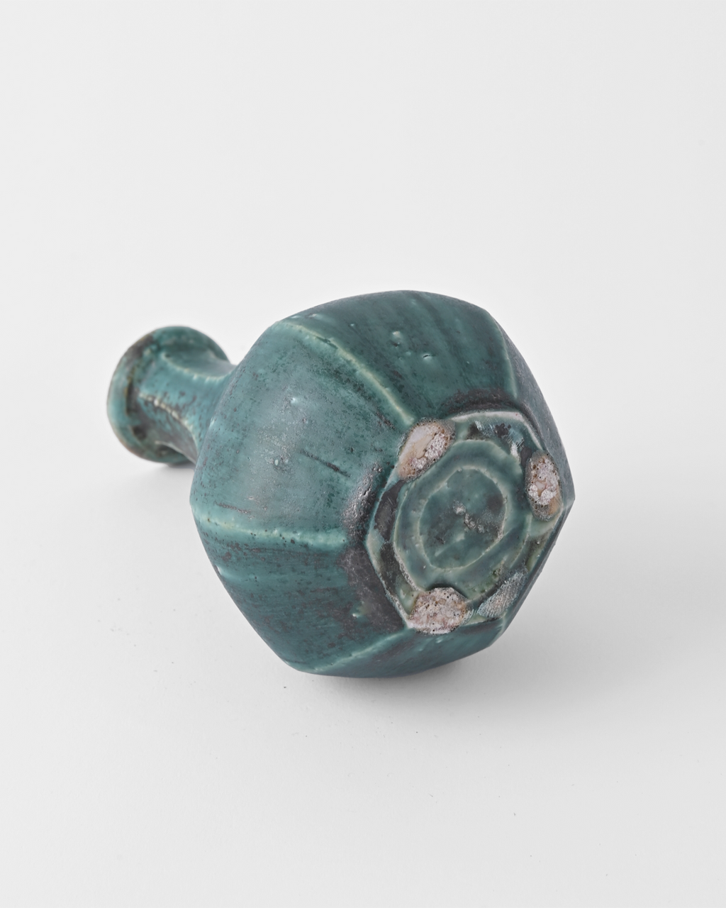 境道一 / 織部釉一輪挿し A