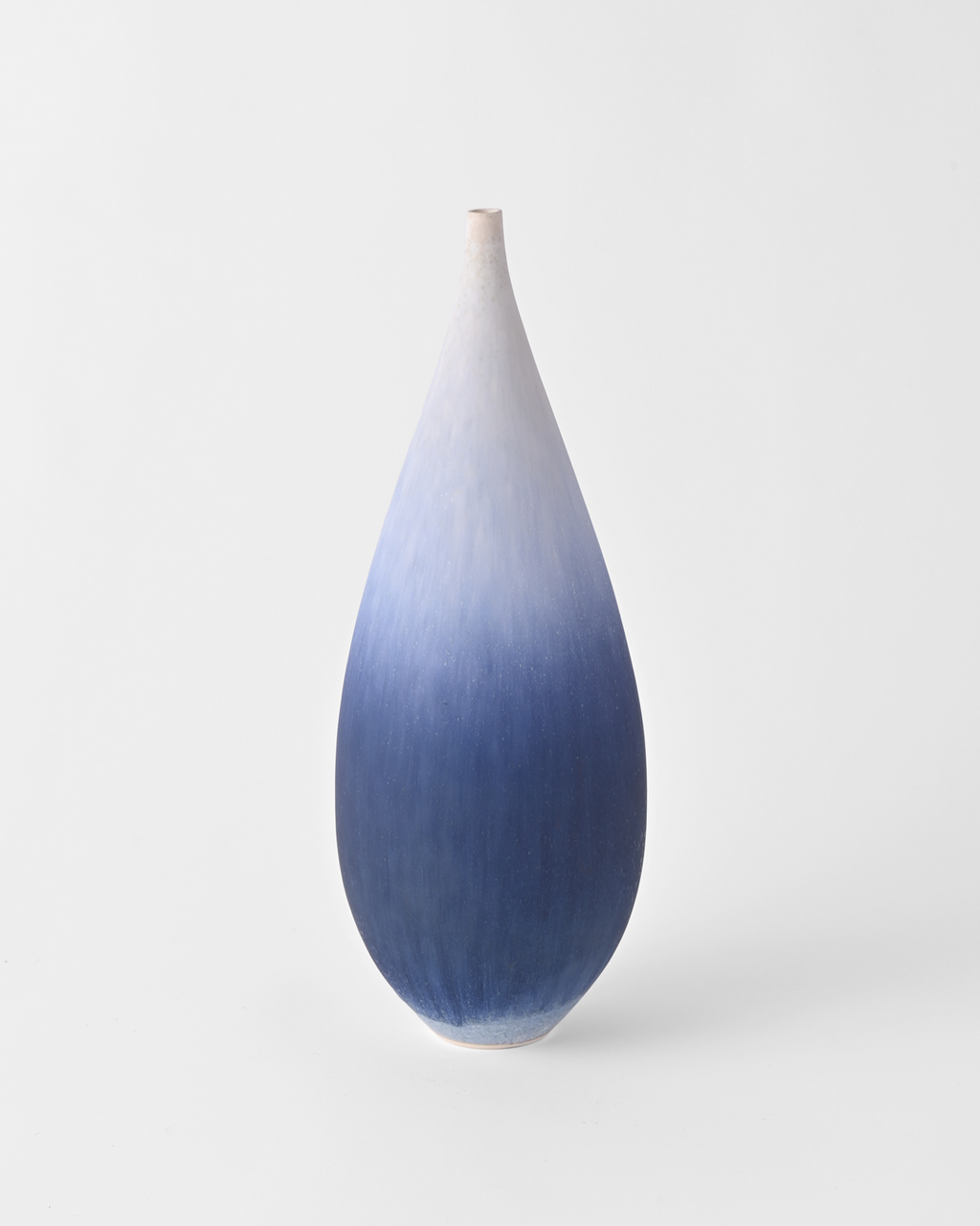 岩崎龍二 / 半磁器土花器 B / Blue