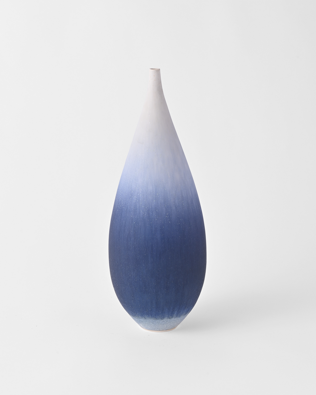 岩崎龍二 / 半磁器土花器 B / Blue