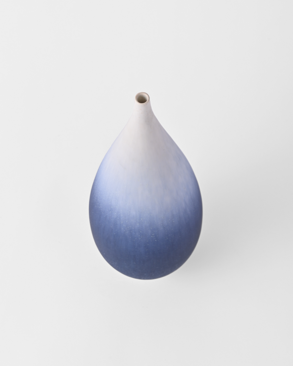 岩崎龍二 / 半磁器土花器 B / Blue