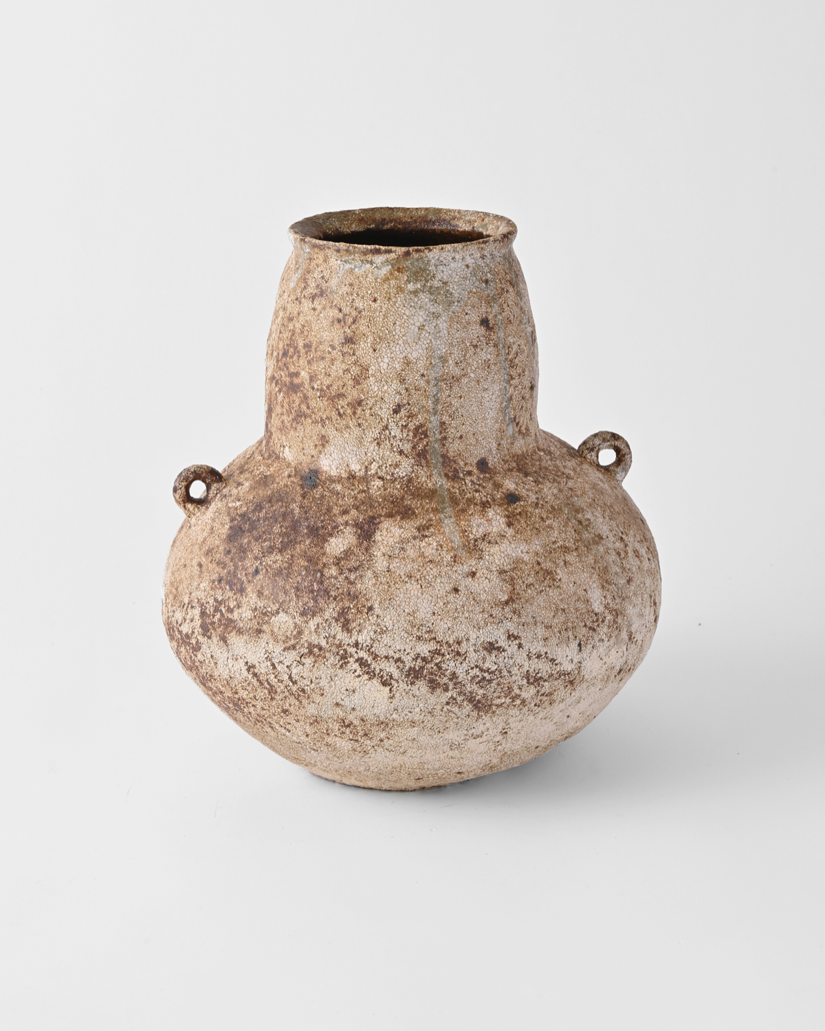 境知子 / 刷毛目花入