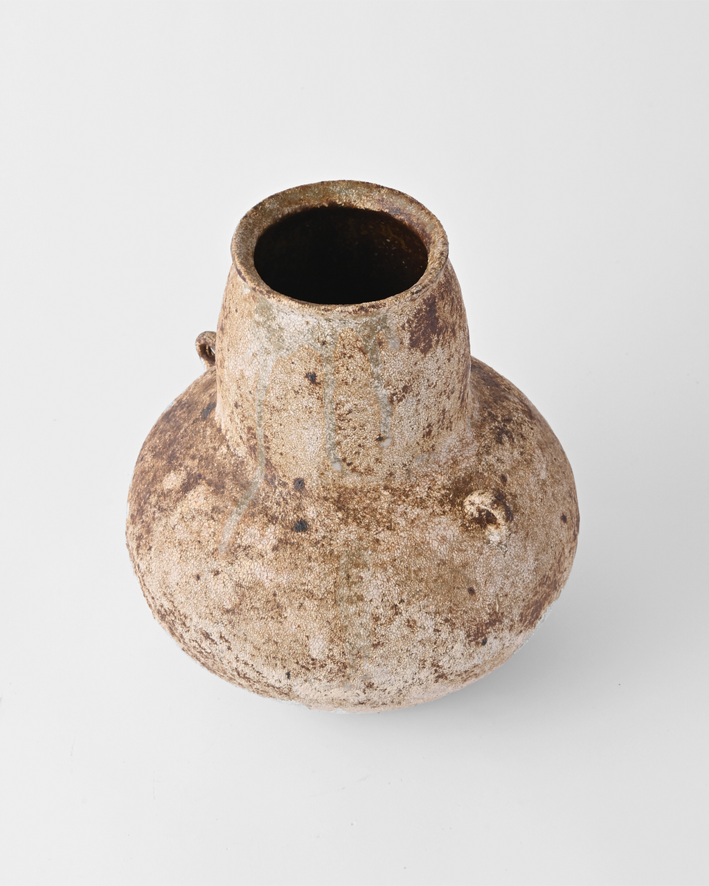 境知子 / 刷毛目花入