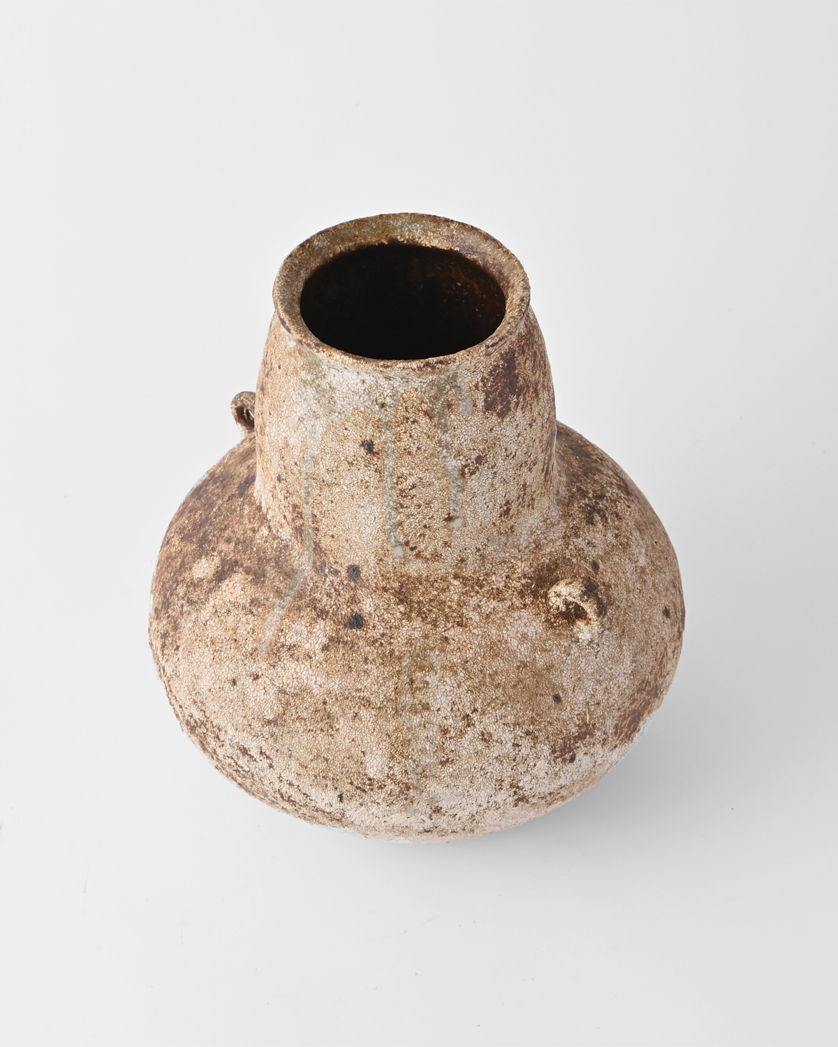 境知子 / 刷毛目花入