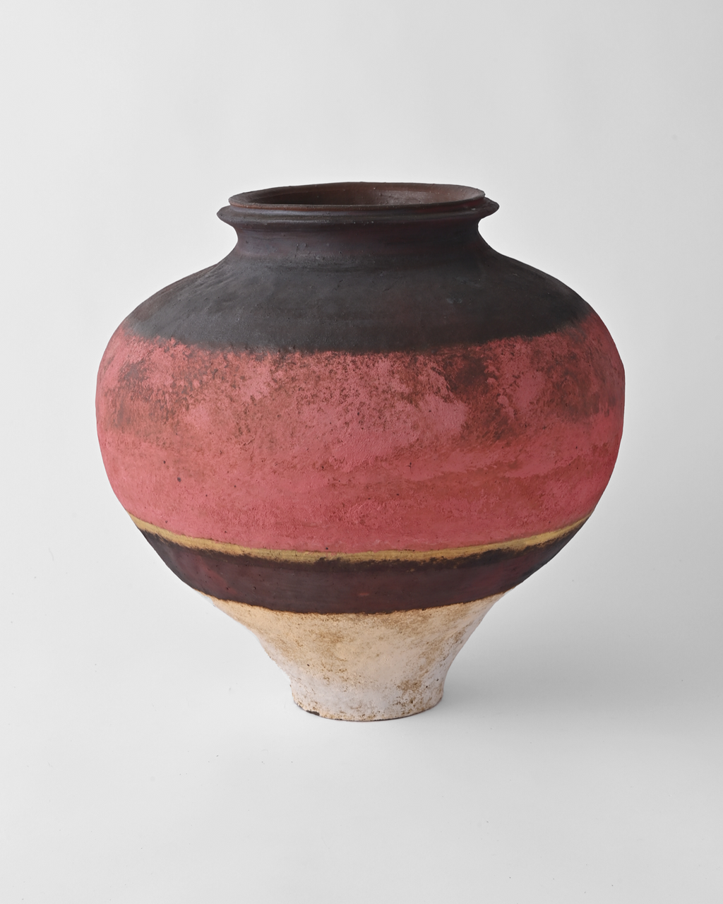 境知子 / 彩色焼締壺