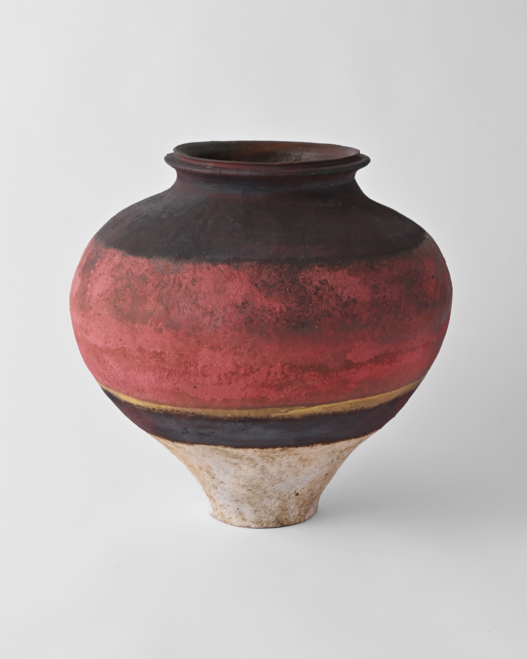 境知子 / 彩色焼締壺