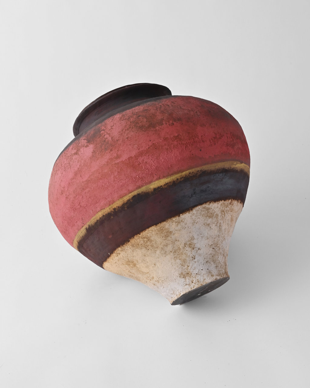 境知子 / 彩色焼締壺