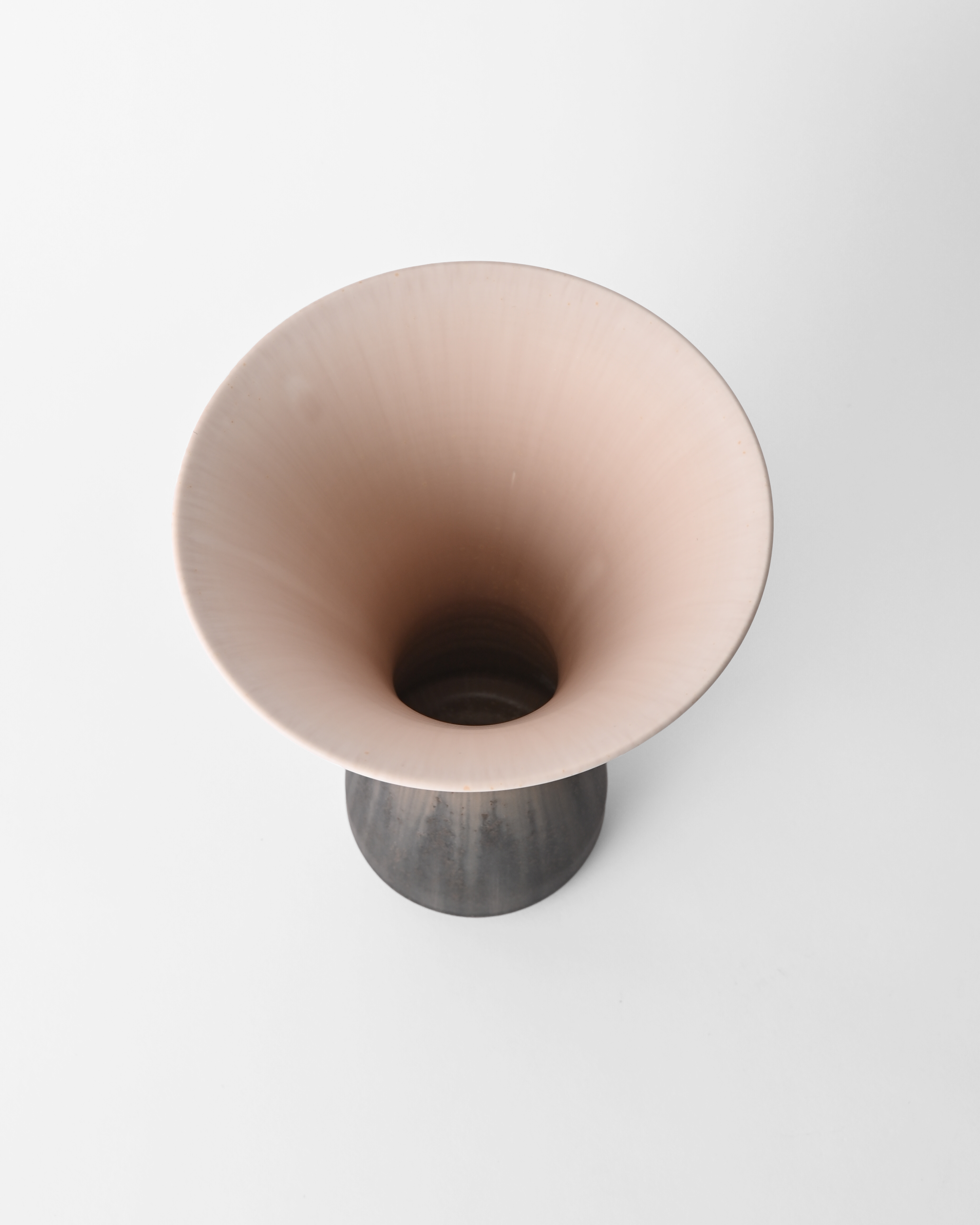 Ryuji Iwasaki / Flower Vase / Shuttle / Blue Grey A