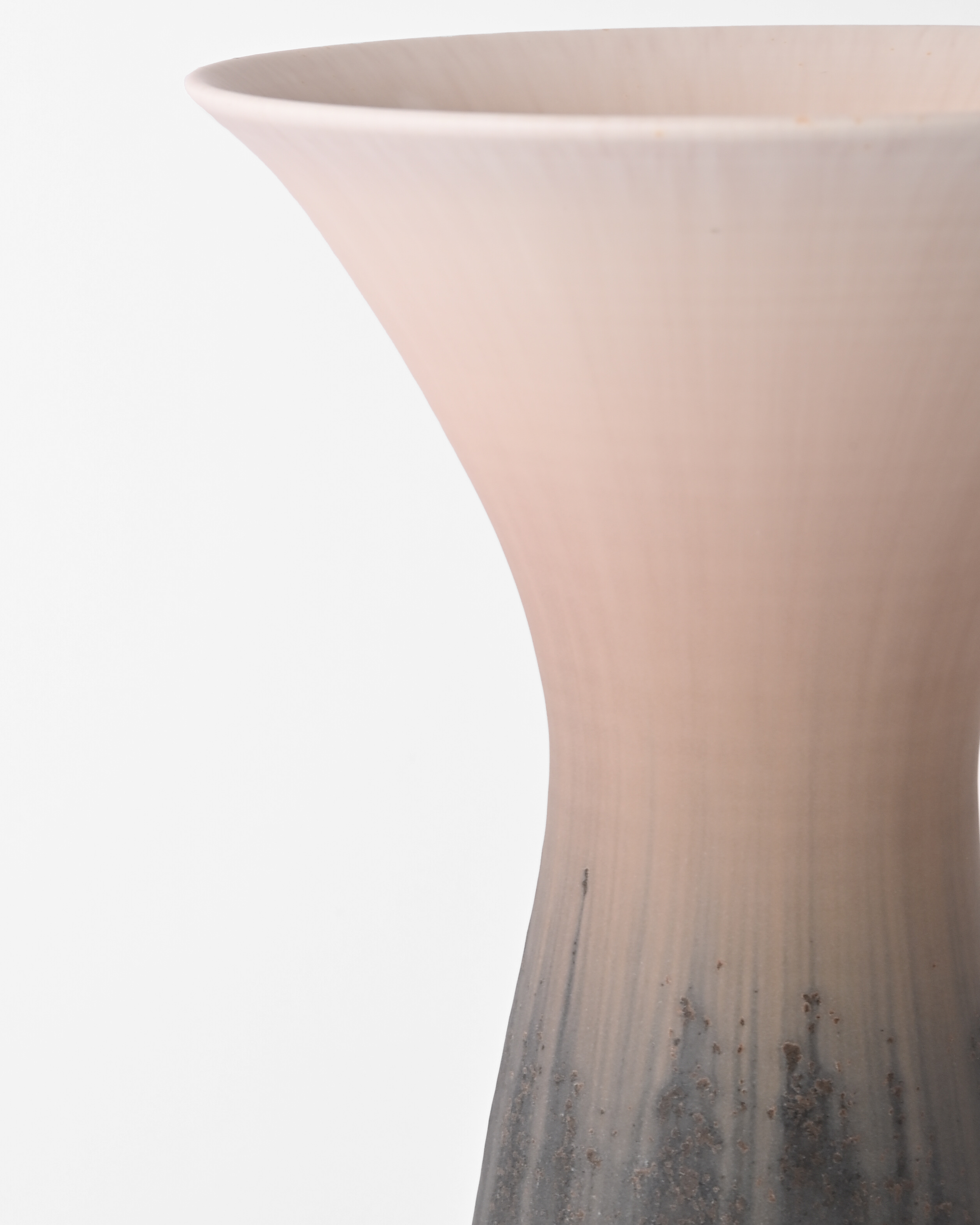 Ryuji Iwasaki / Flower Vase / Shuttle / Blue Grey A