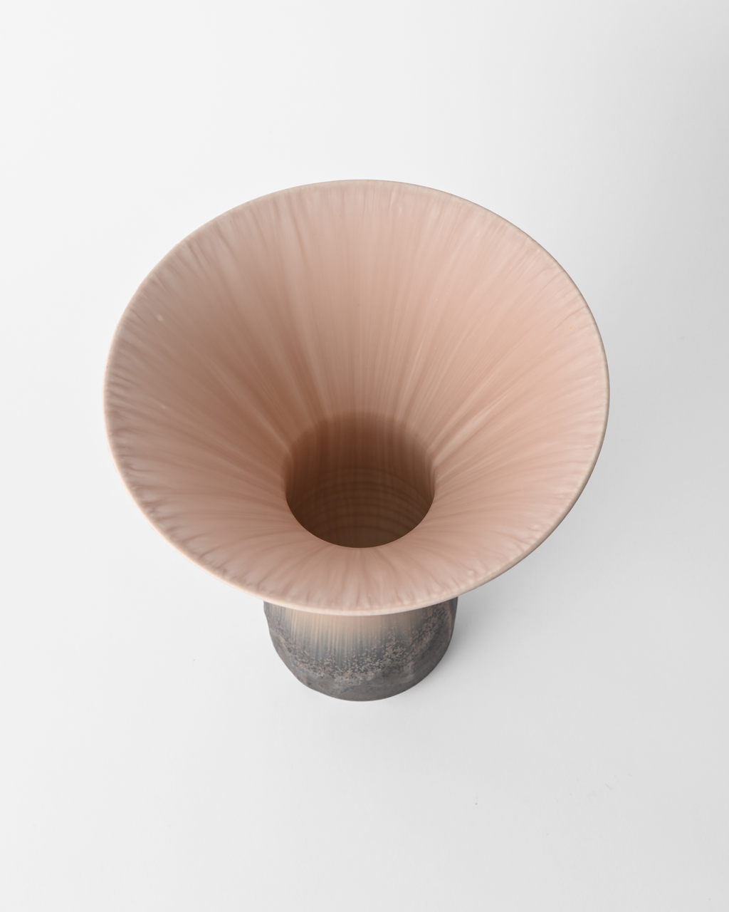 Ryuji Iwasaki / Flower vase / Shuttle / Blue Grey C
