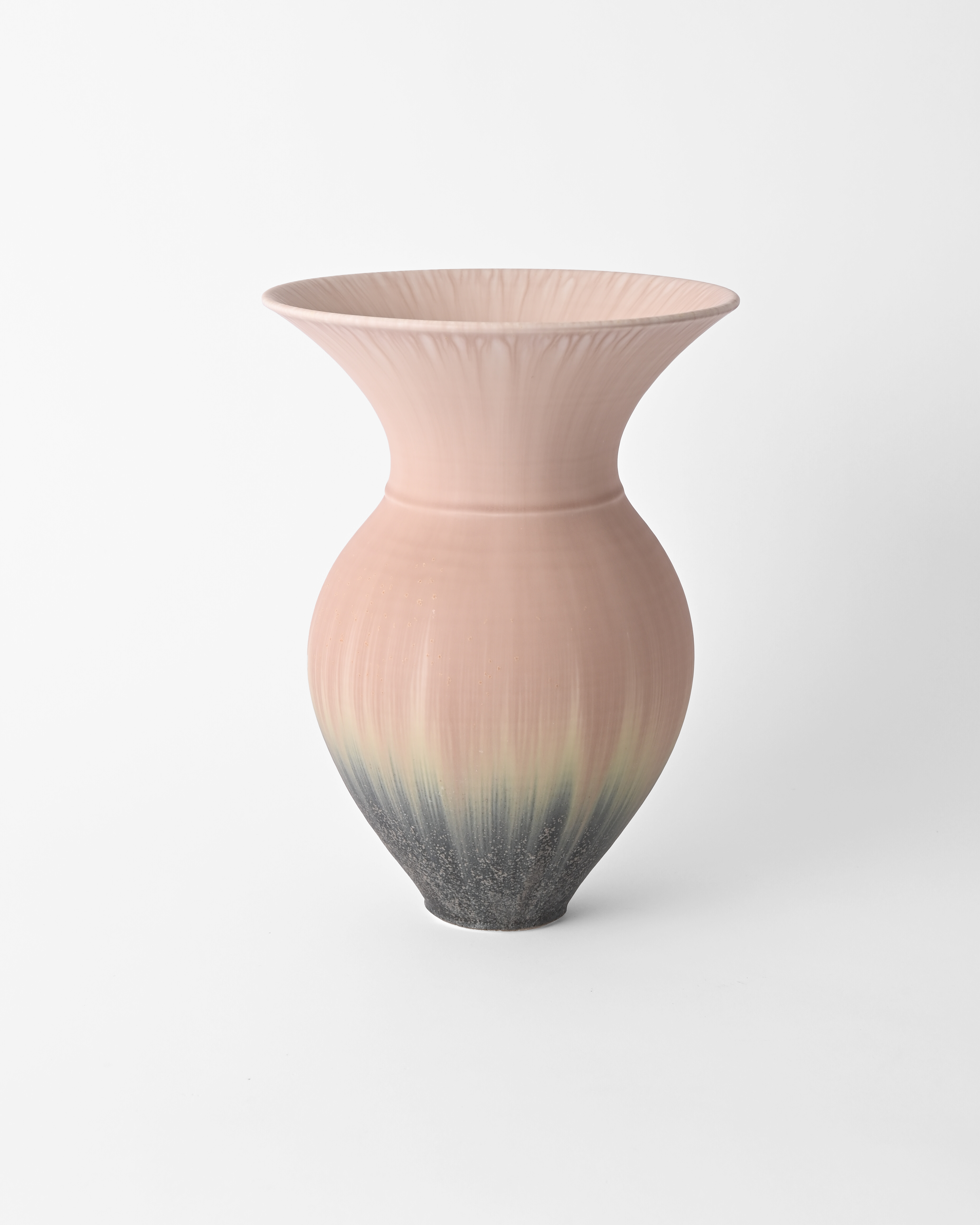 Ryuji Iwasaki / Flower Vase / Shuttle / Blue Grey D