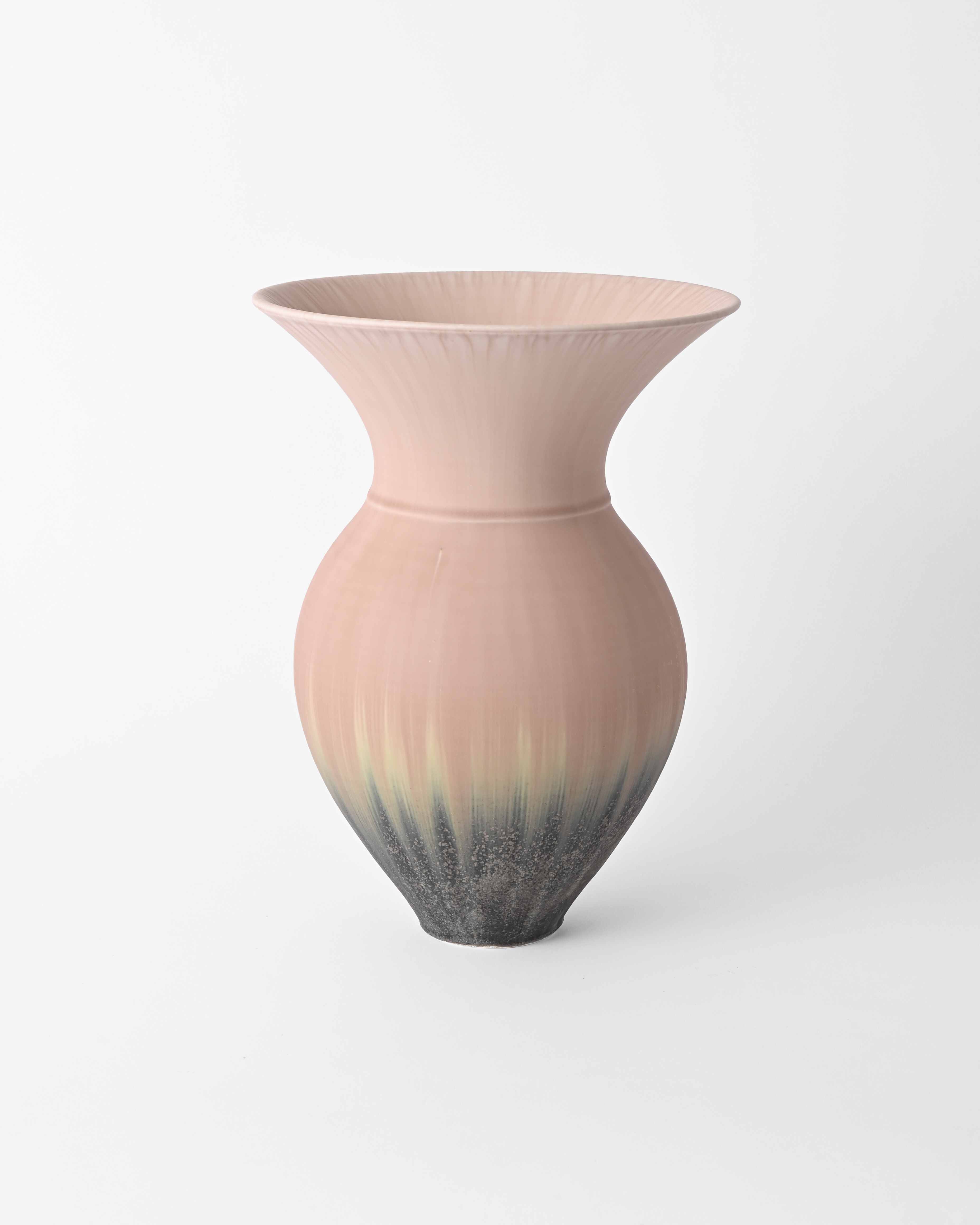 Ryuji Iwasaki / Flower Vase / Shuttle / Blue Grey D