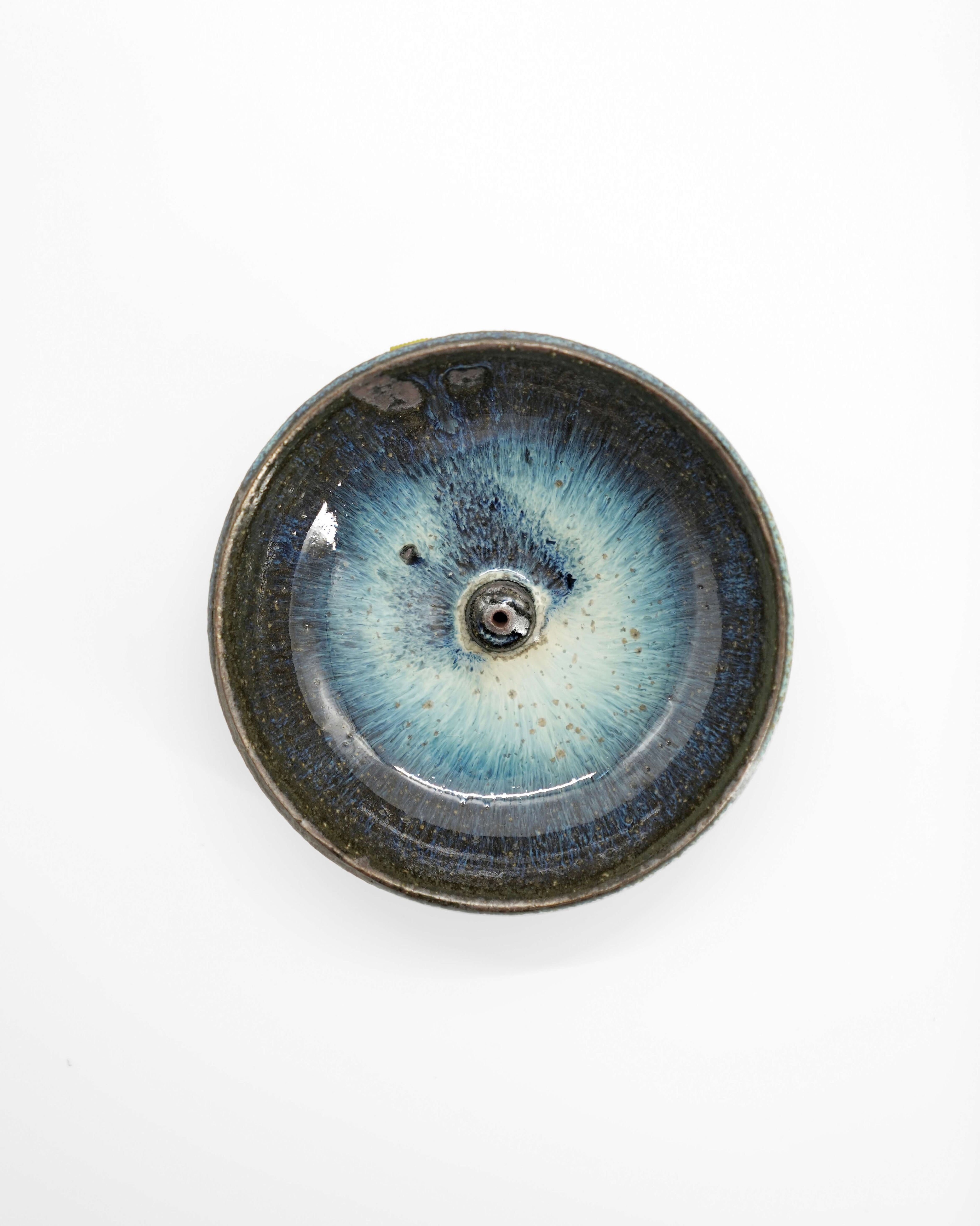 Shohei Ono / “Ao-hai” Incense Dish Small B