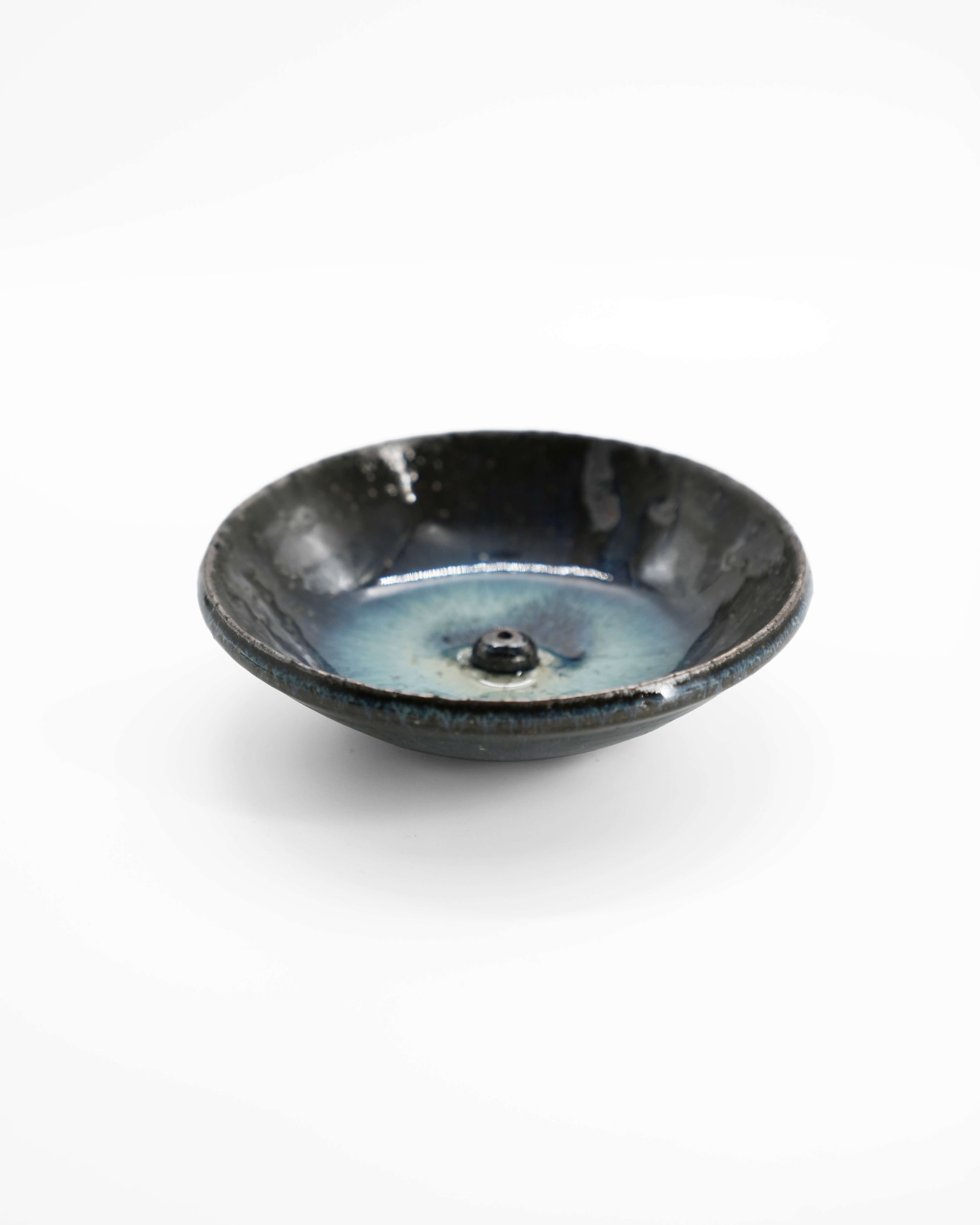 小野象平 / 青灰釉 香皿 Small E