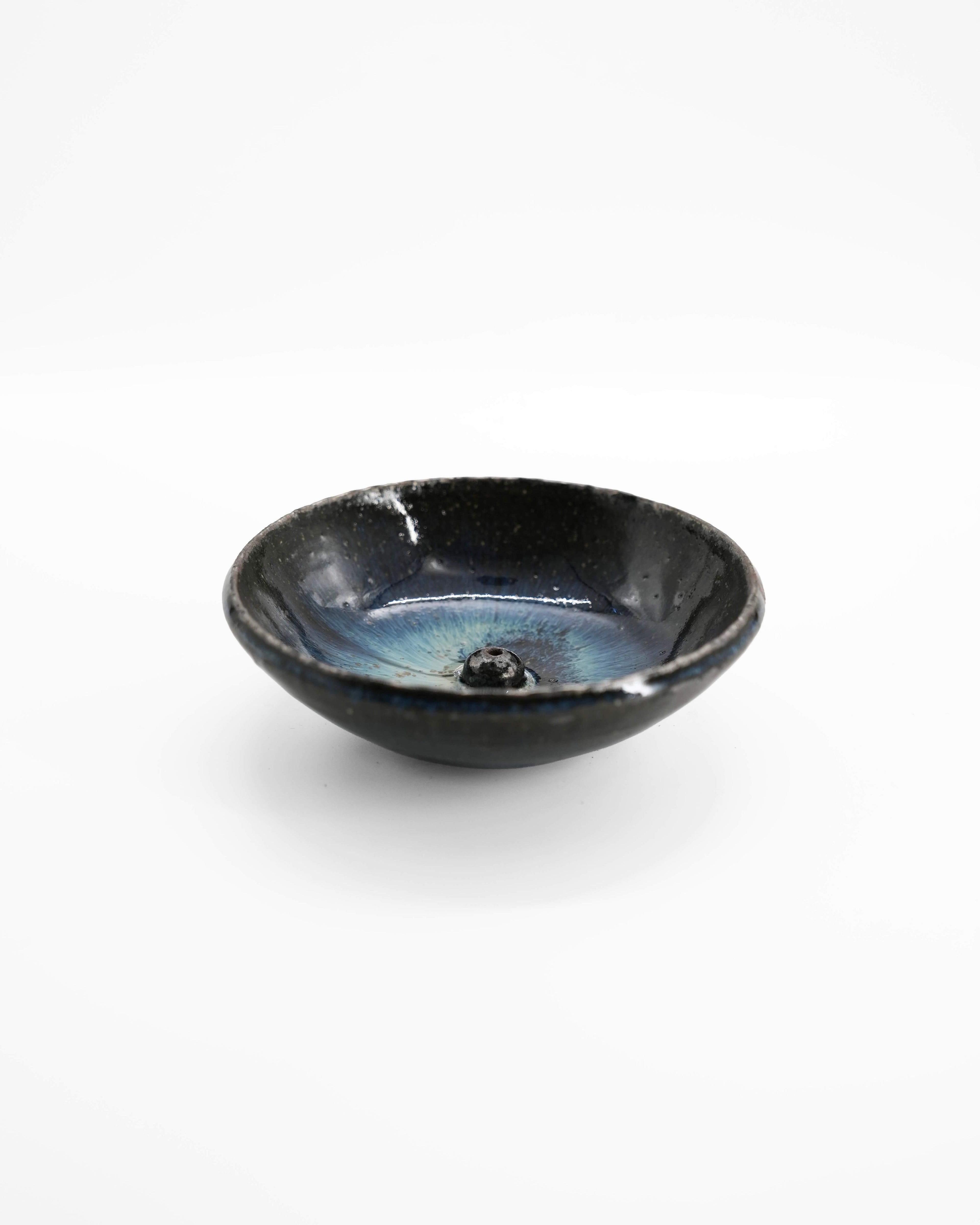 小野象平 / 青灰釉 香皿 Small C