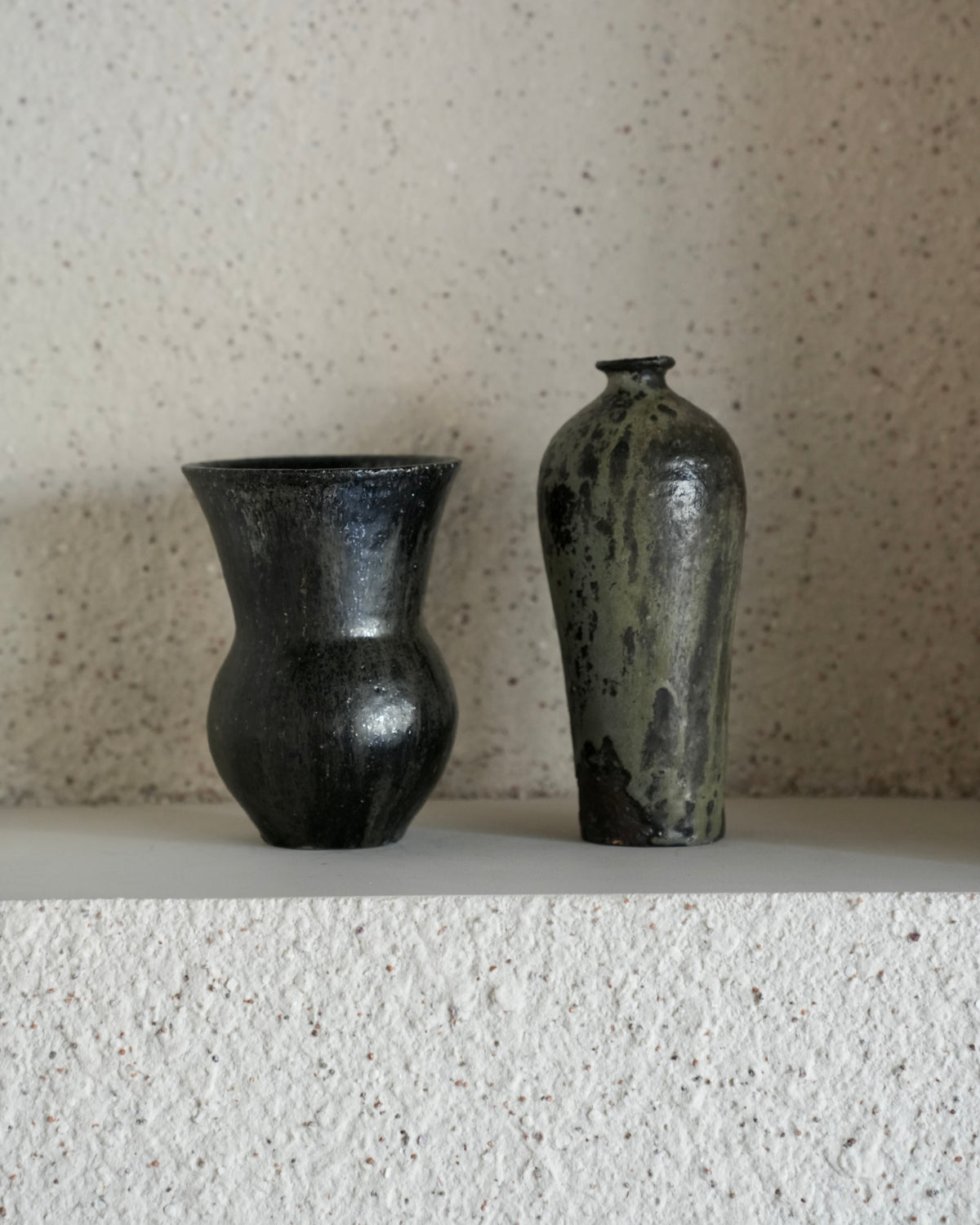 八田亨 / 白掛 花入 A
