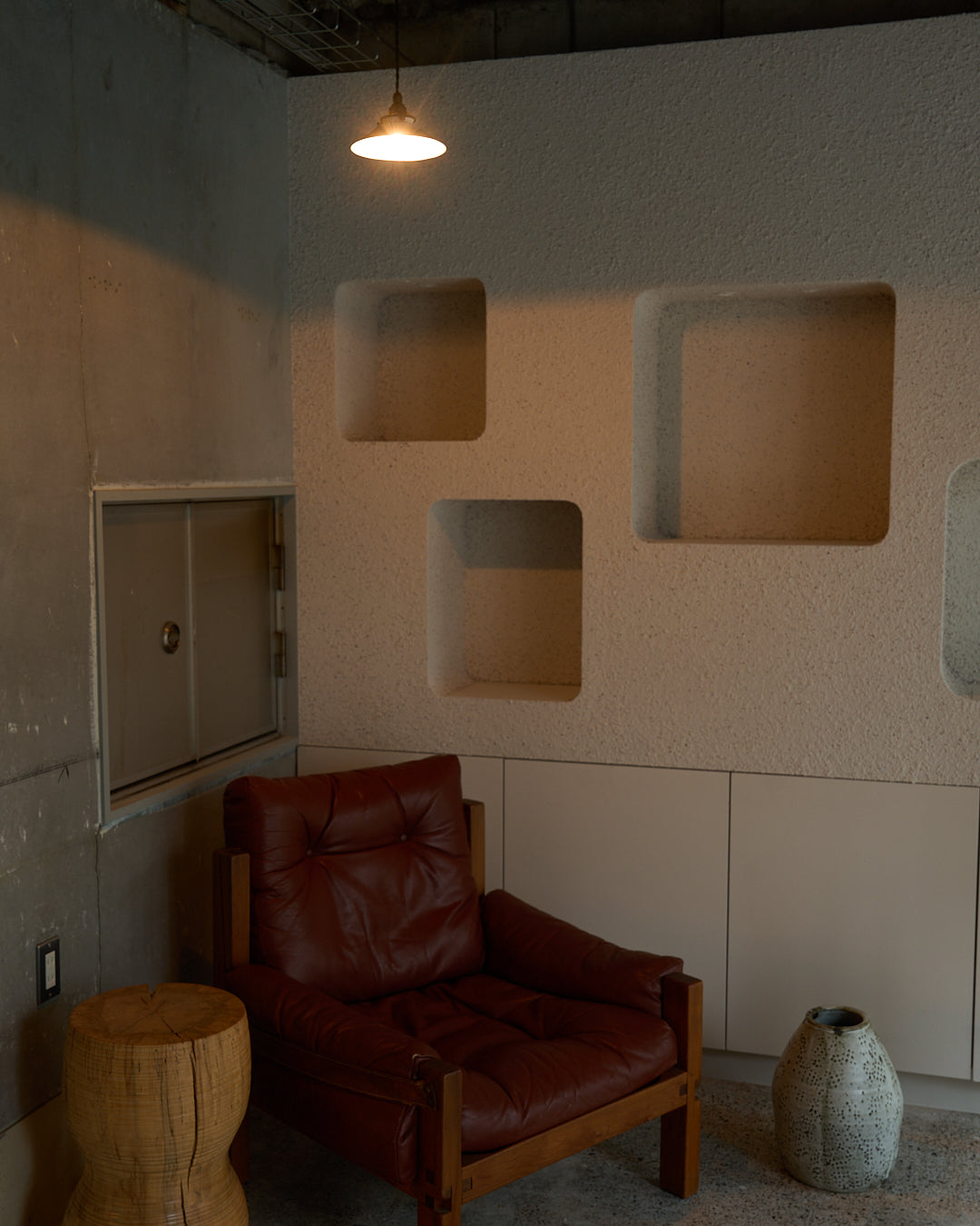 Yoshio Kangawa / White Porcelain Lamp Shade / Large