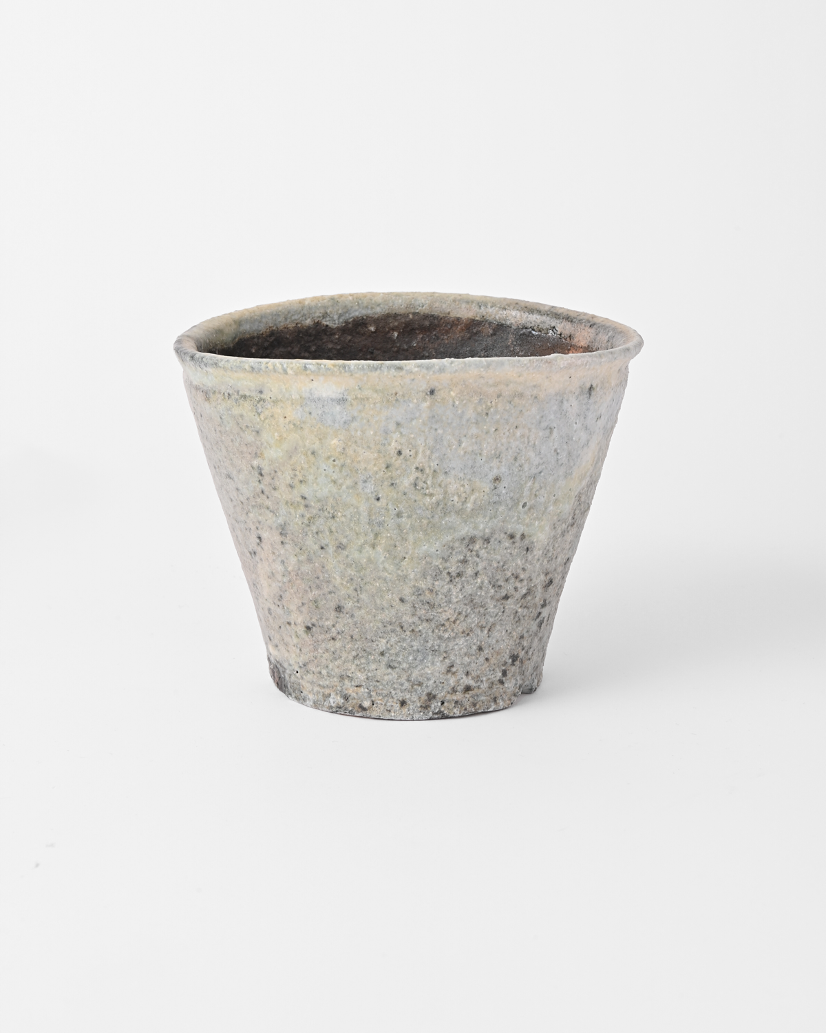 八田亨 / 白掛植木鉢 Large B