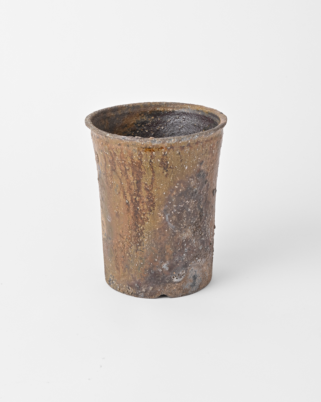 八田亨 / 自然釉植木鉢 Large