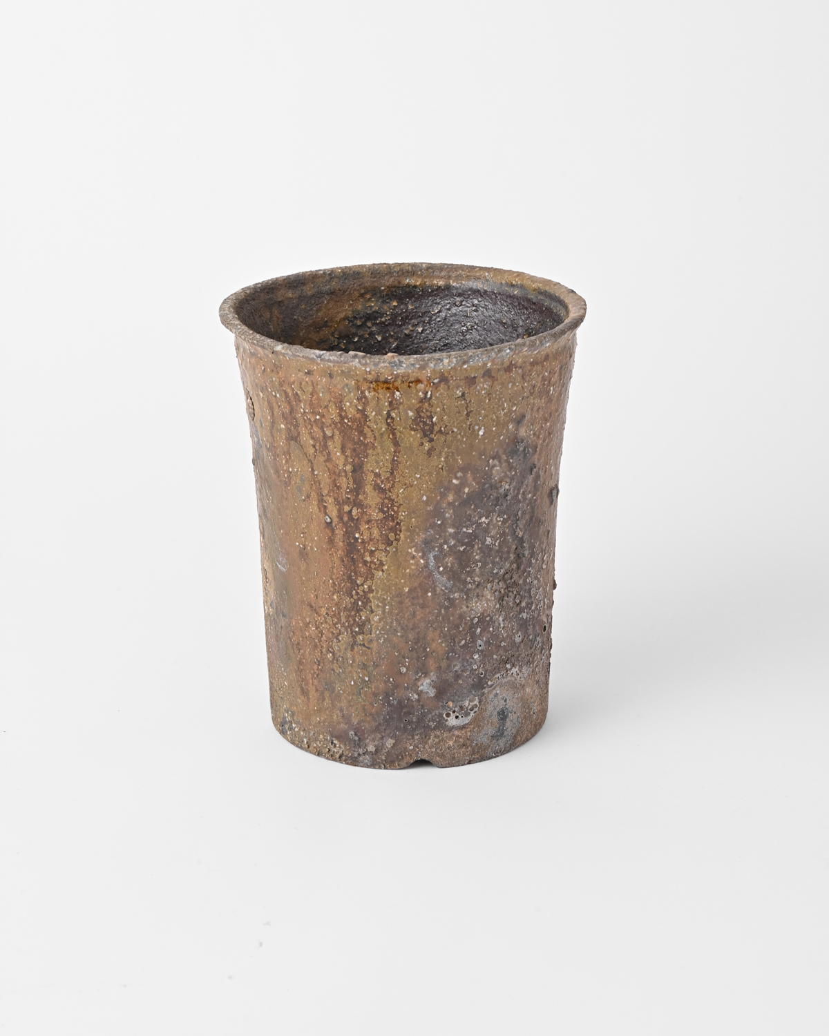 八田亨 / 自然釉植木鉢 Large
