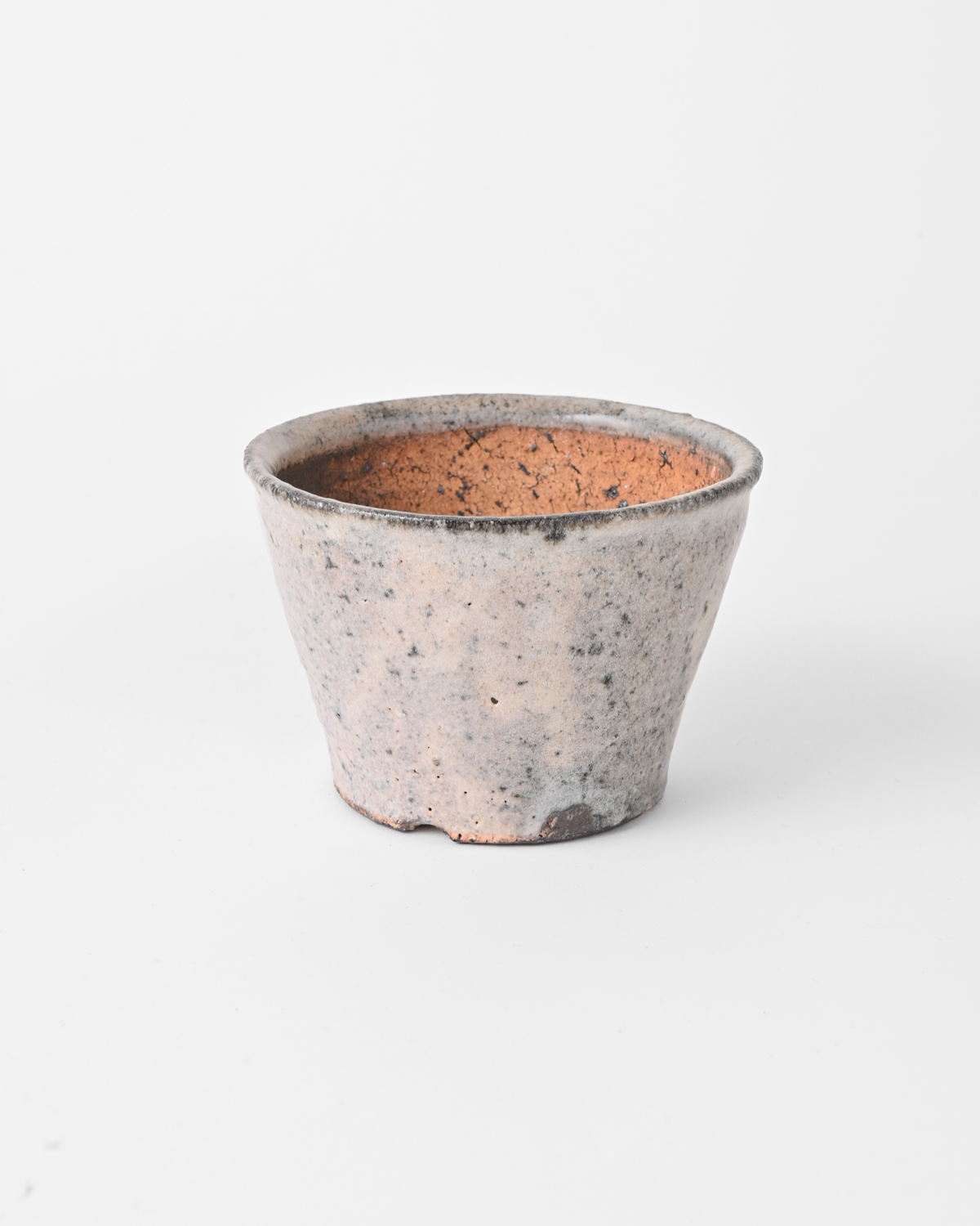 八田亨 / 白掛植木鉢 Small A