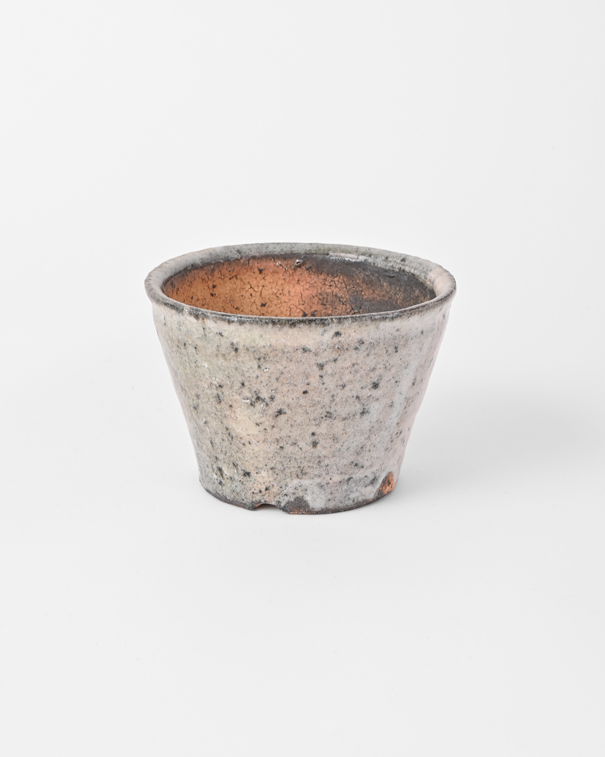 八田亨 / 白掛植木鉢 Small A