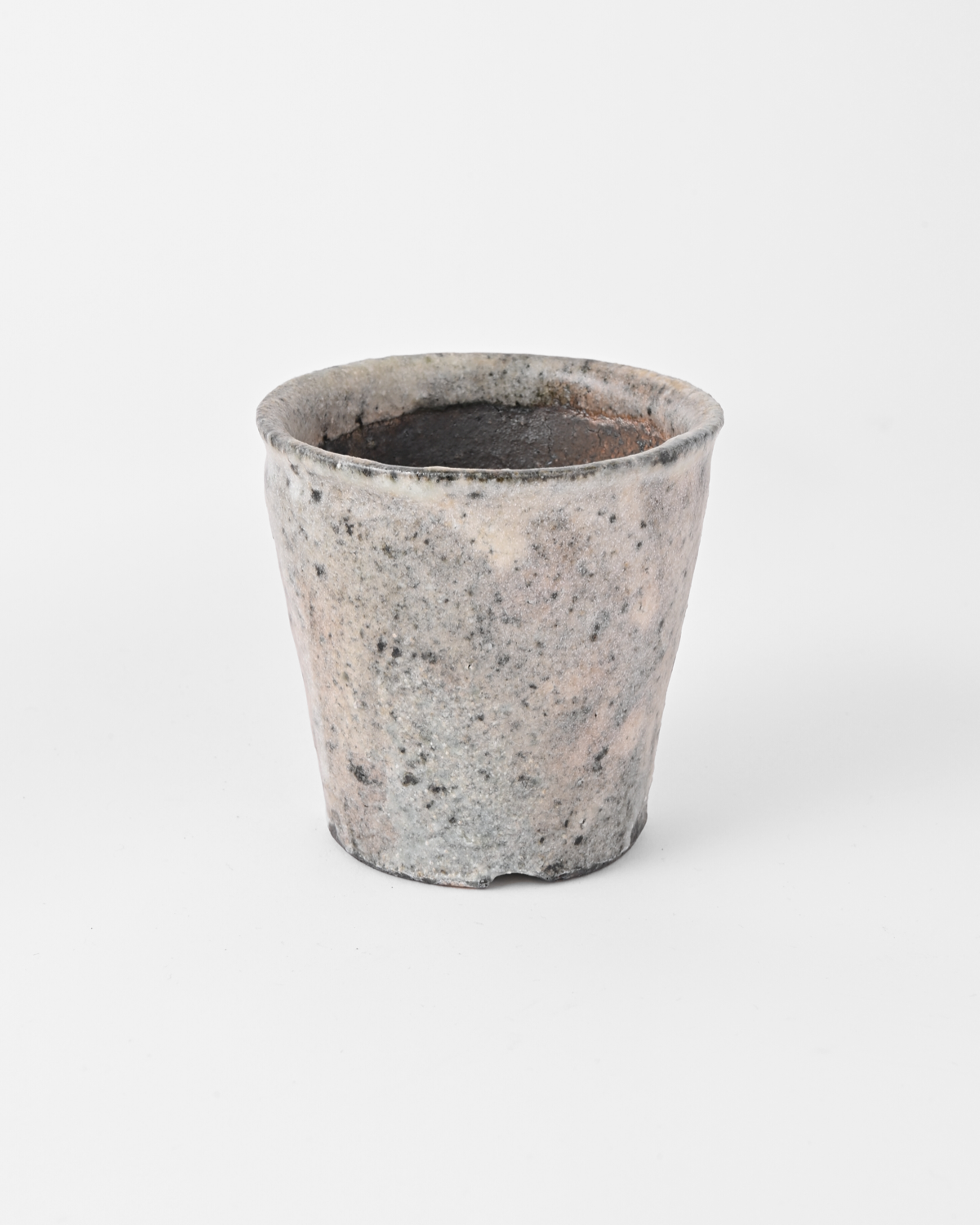 八田亨 / 白掛植木鉢 Small K