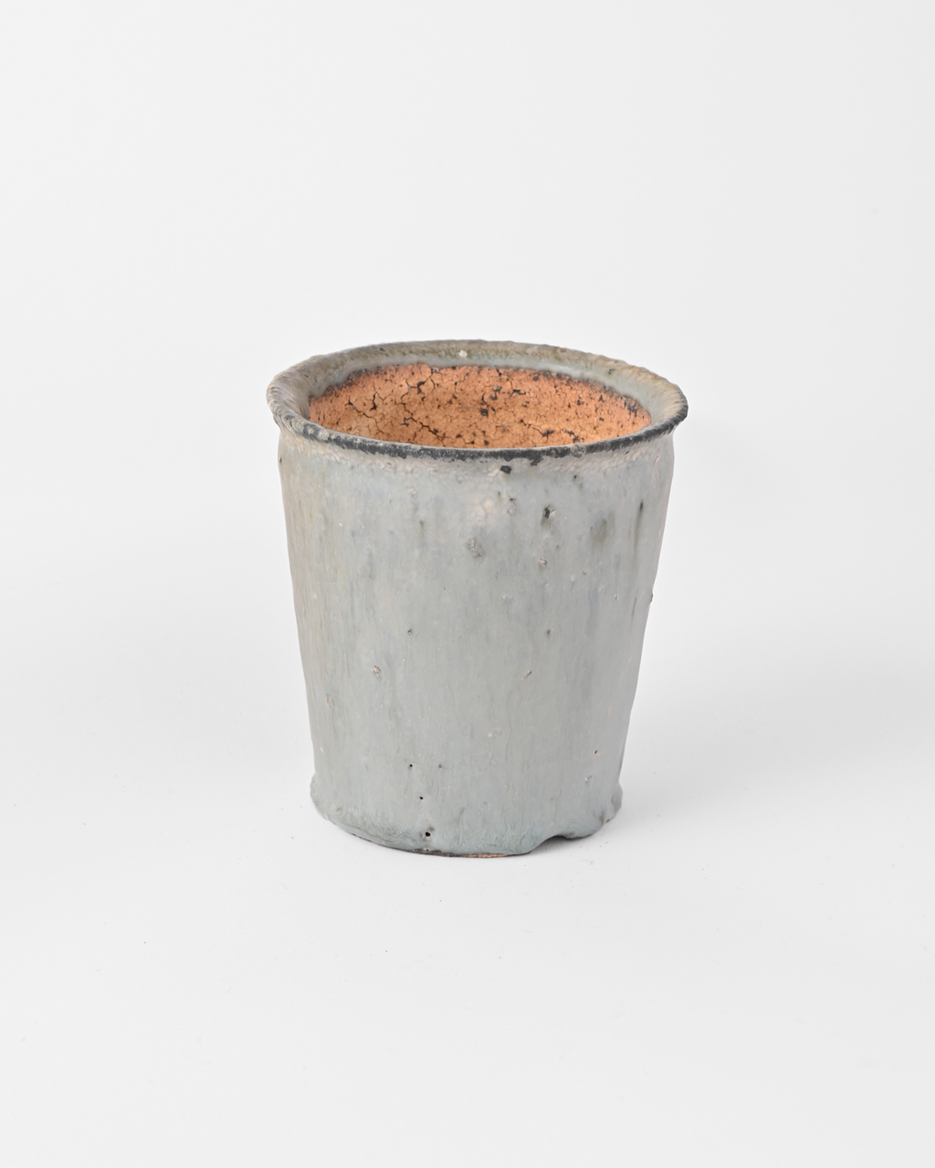 八田亨 / 白掛植木鉢 Small L