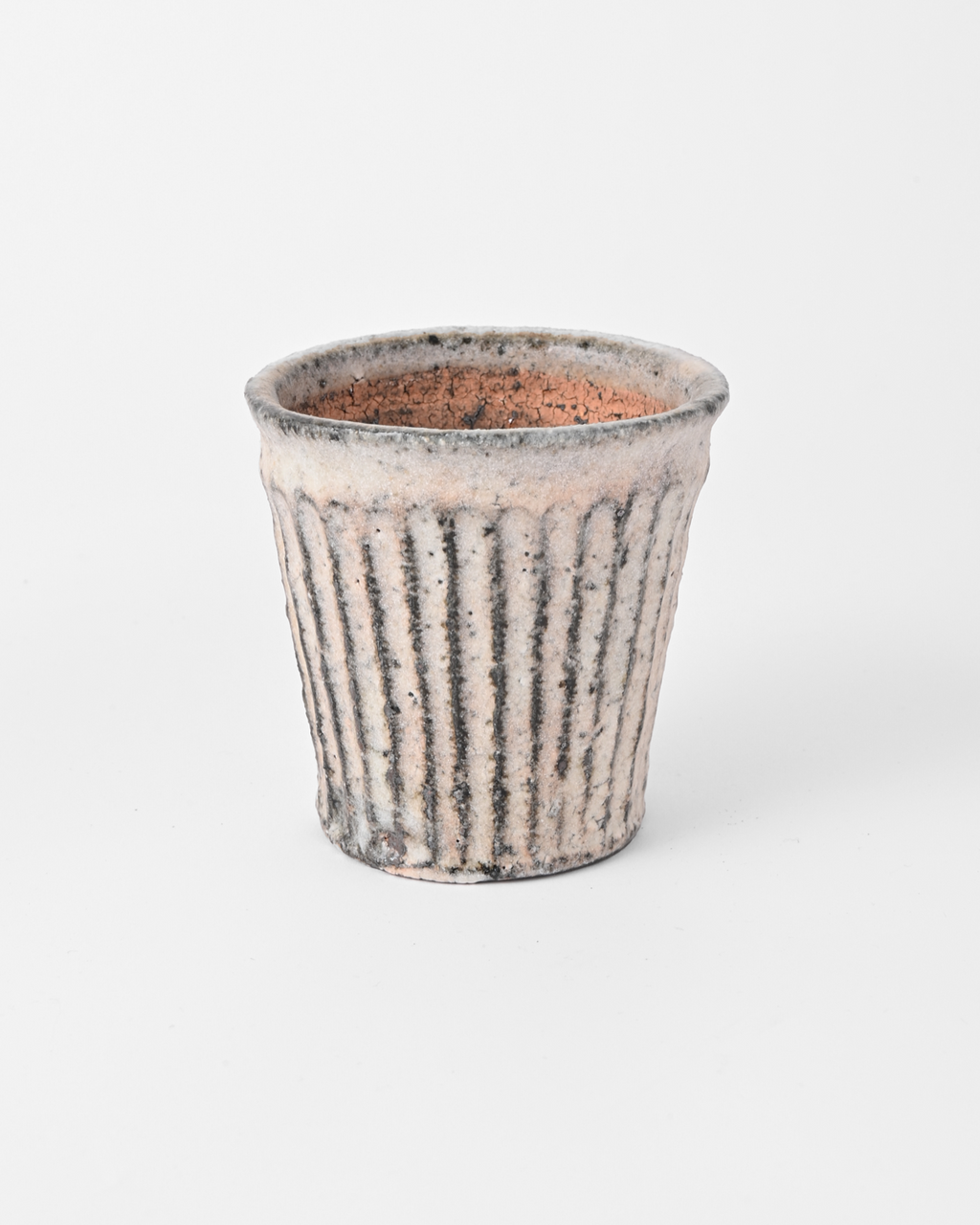 八田亨 / 白掛植木鉢 Small M