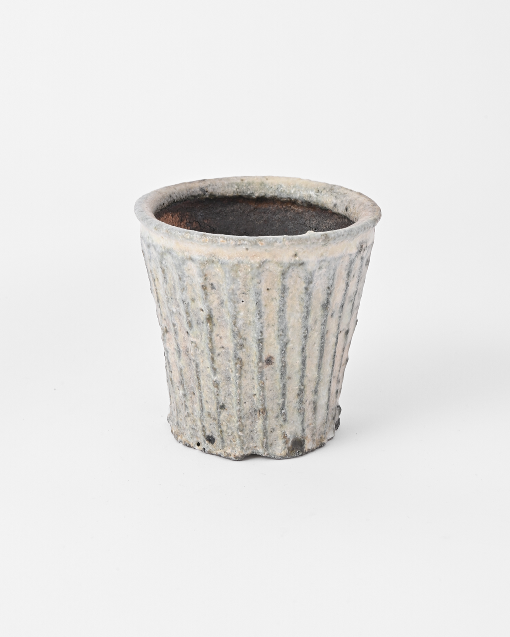 八田亨 / 白掛植木鉢 Small N