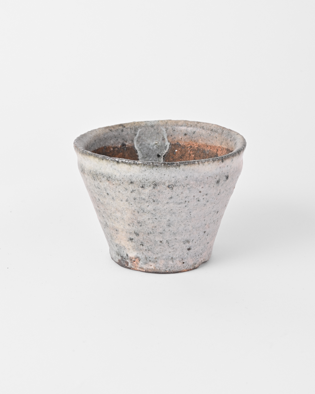 八田亨 / 白掛植木鉢 Small B