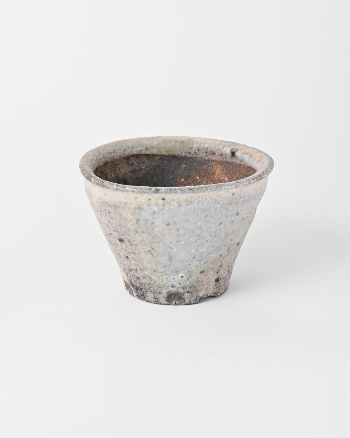 八田亨 / 白掛植木鉢 Small C