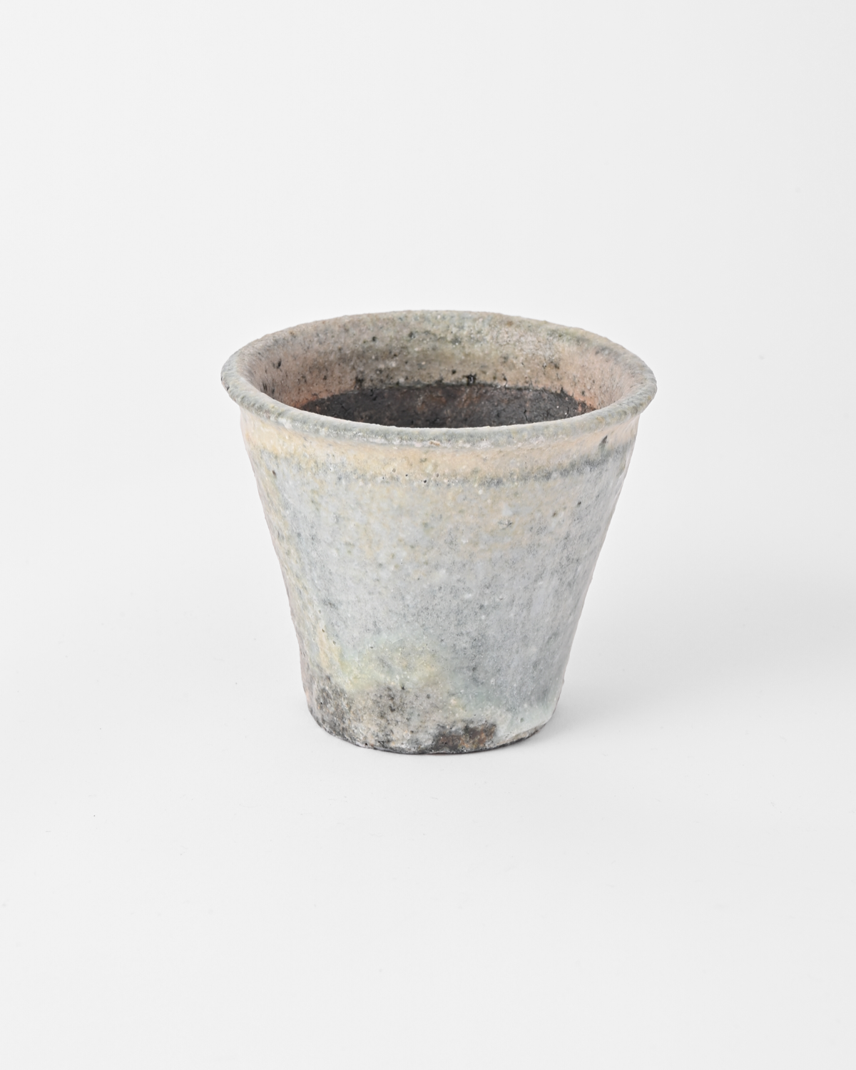 八田亨 / 白掛植木鉢 Small D