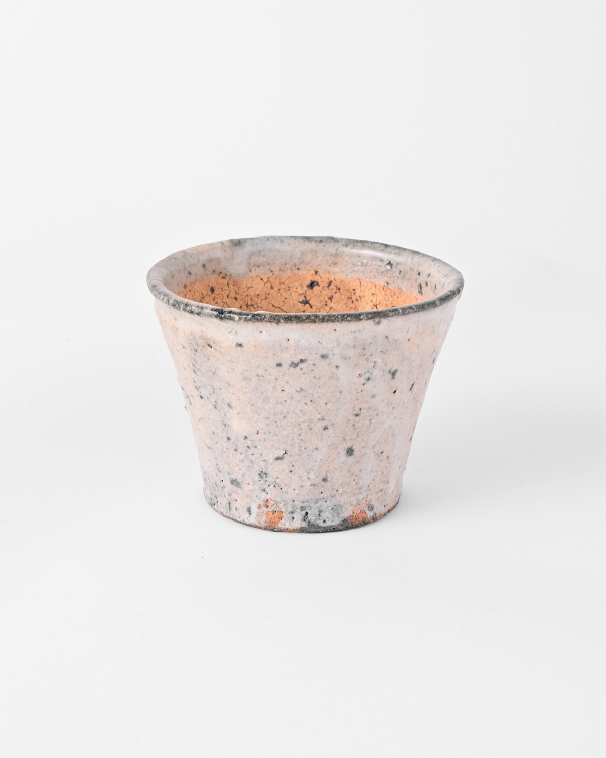 八田亨 / 白掛植木鉢 Small E