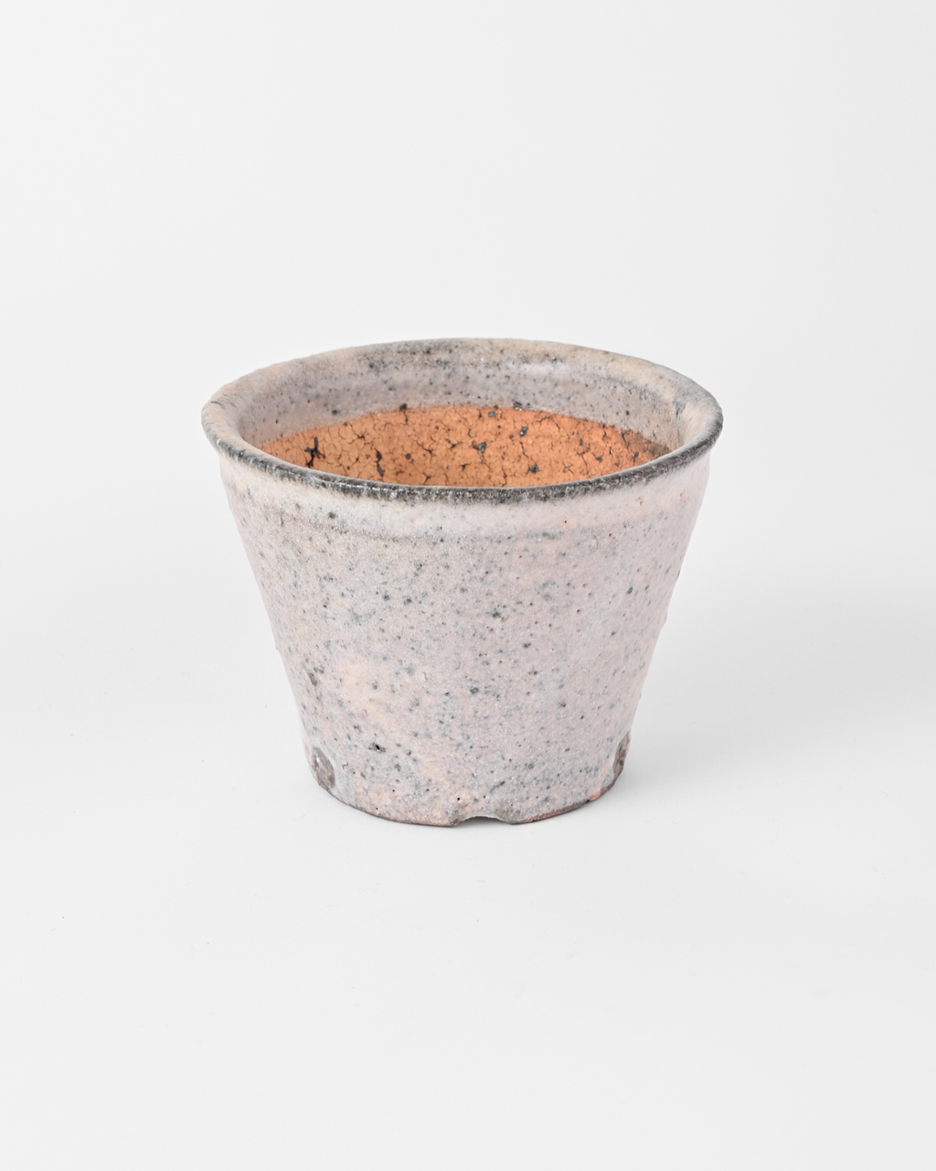 八田亨 / 白掛植木鉢 Small F