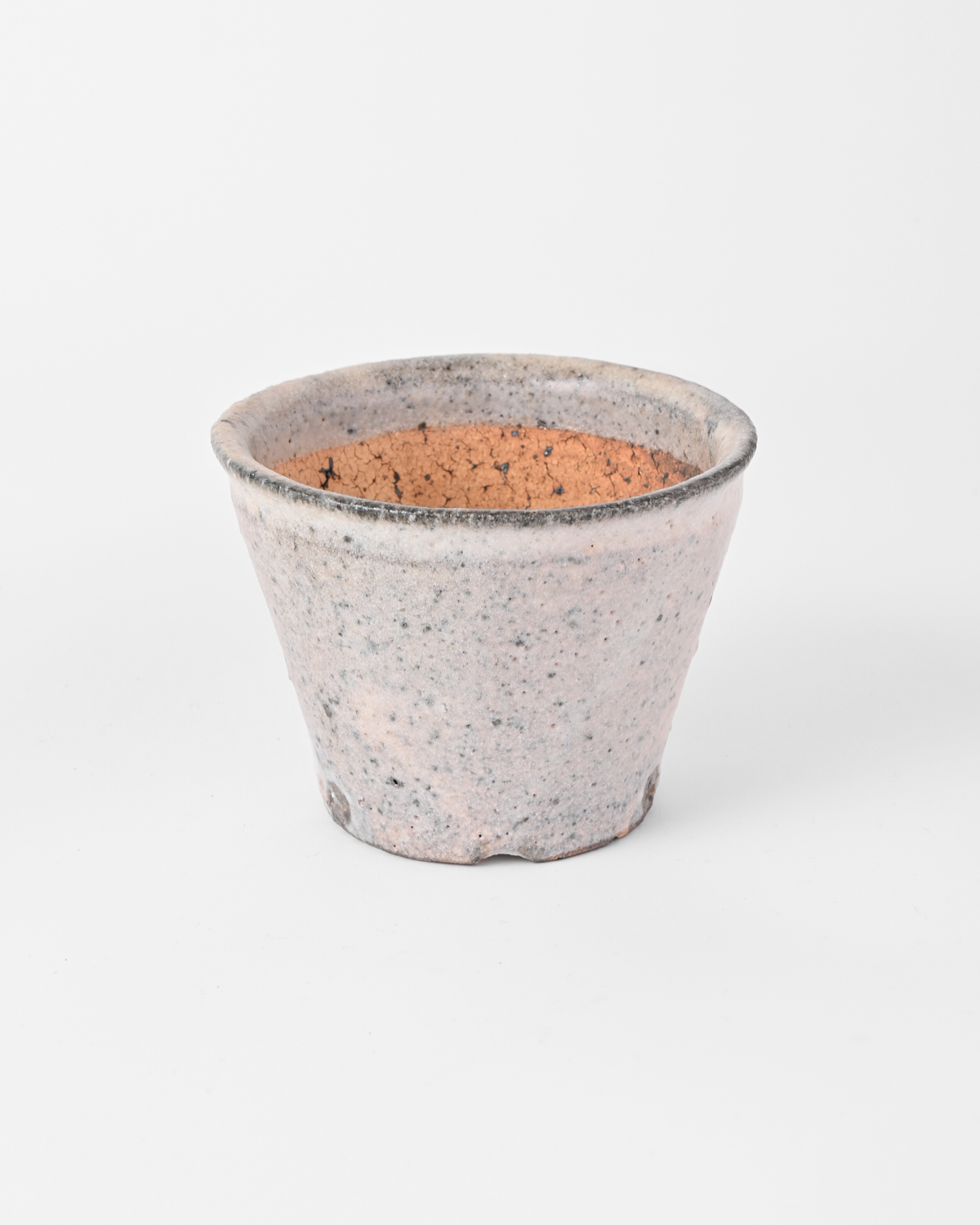 八田亨 / 白掛植木鉢 Small F