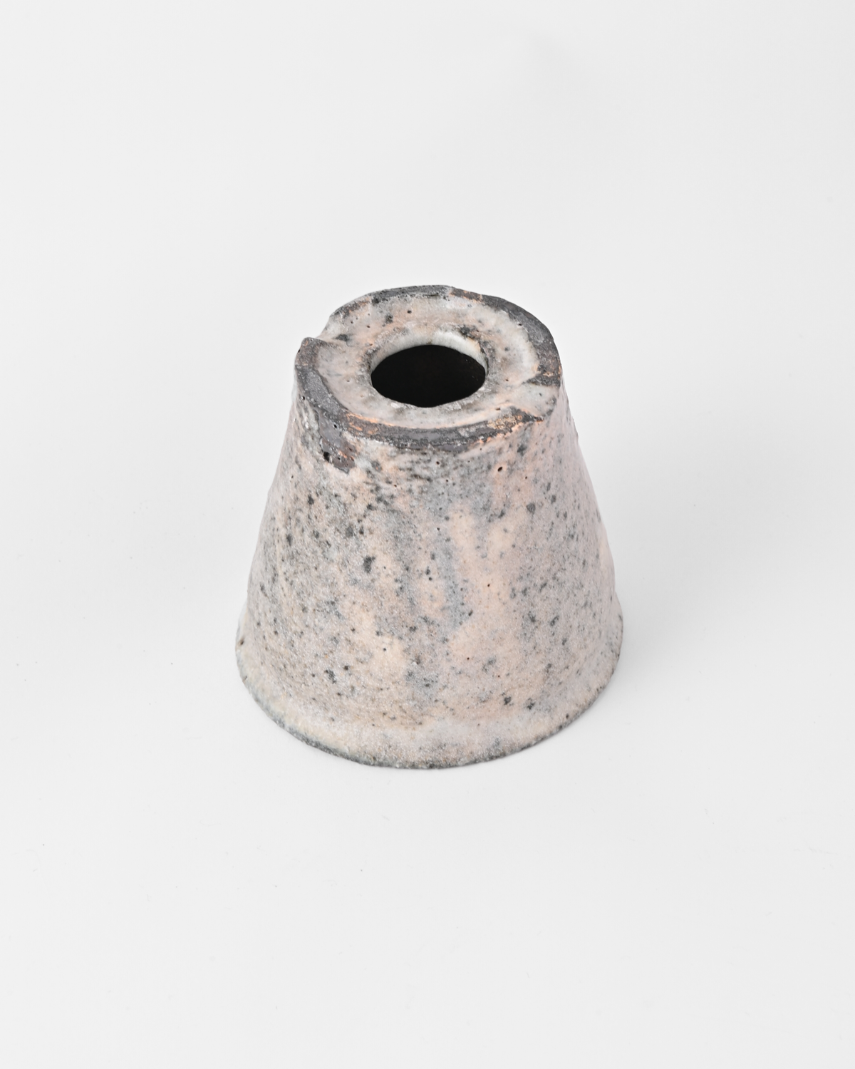 八田亨 / 白掛植木鉢 Small H