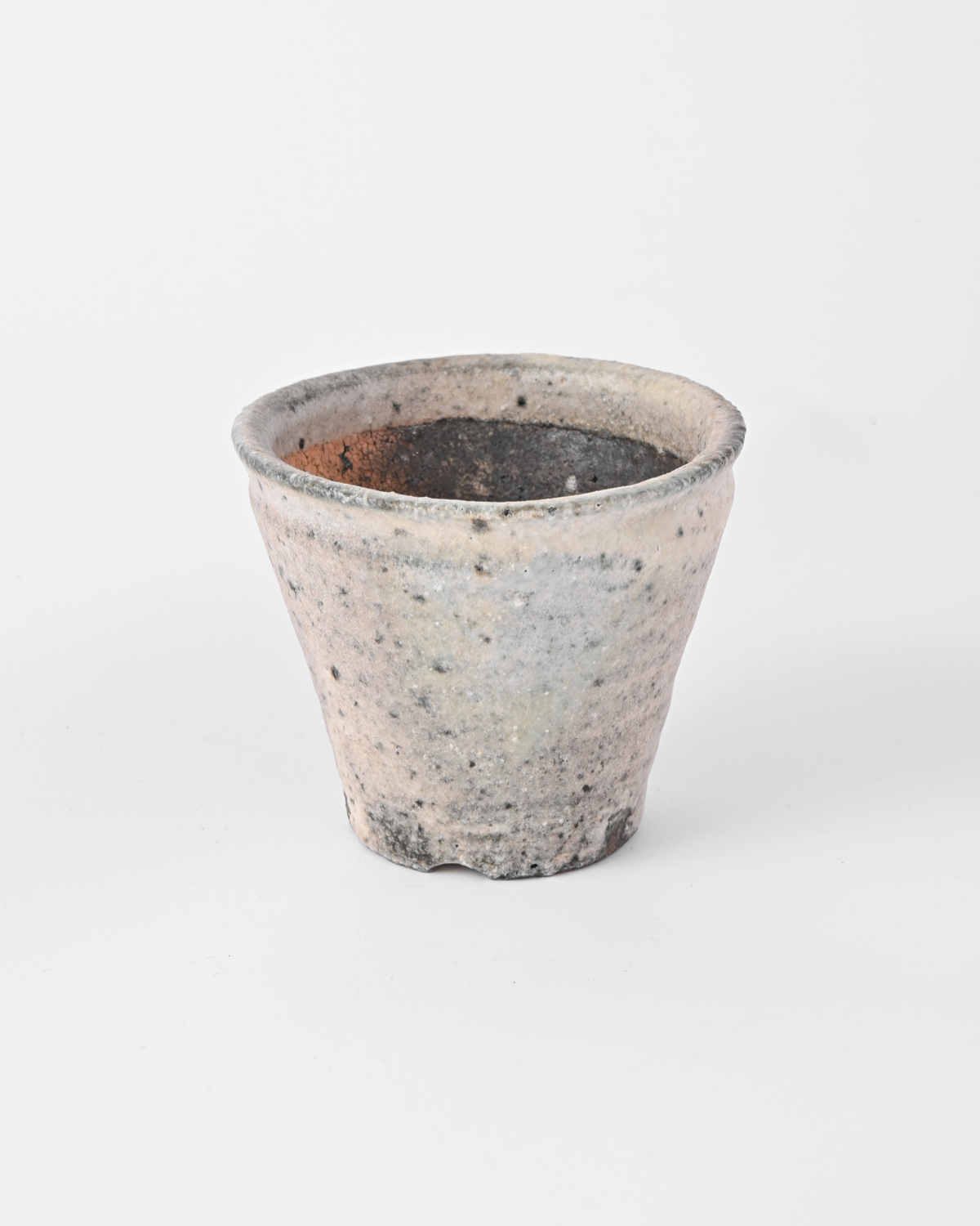 八田亨 / 白掛植木鉢 Small I