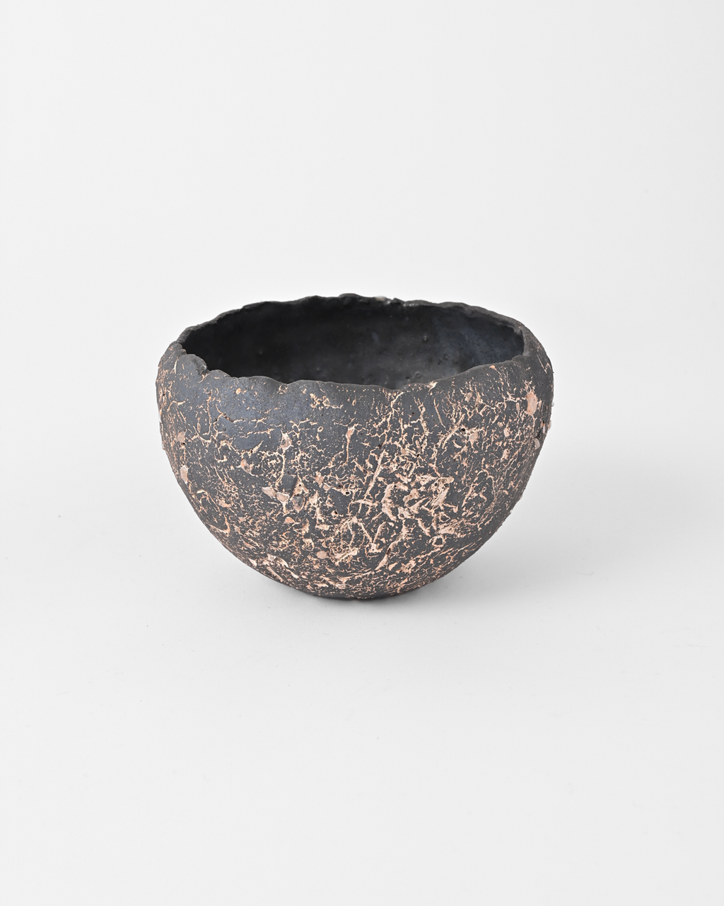 村上躍 / 黒焼締植木鉢