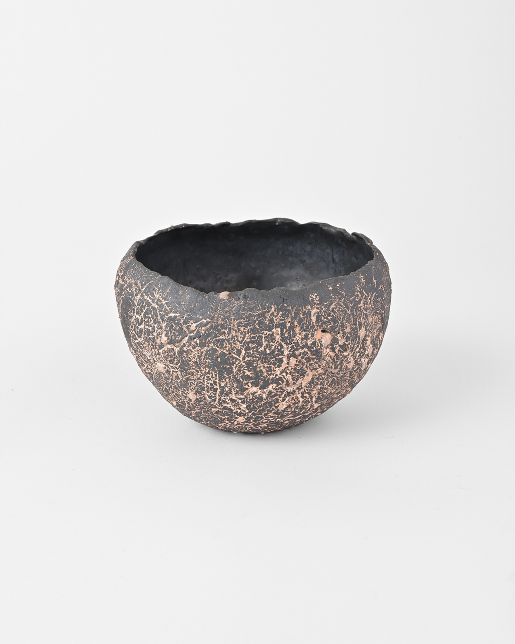 村上躍 / 黒焼締植木鉢