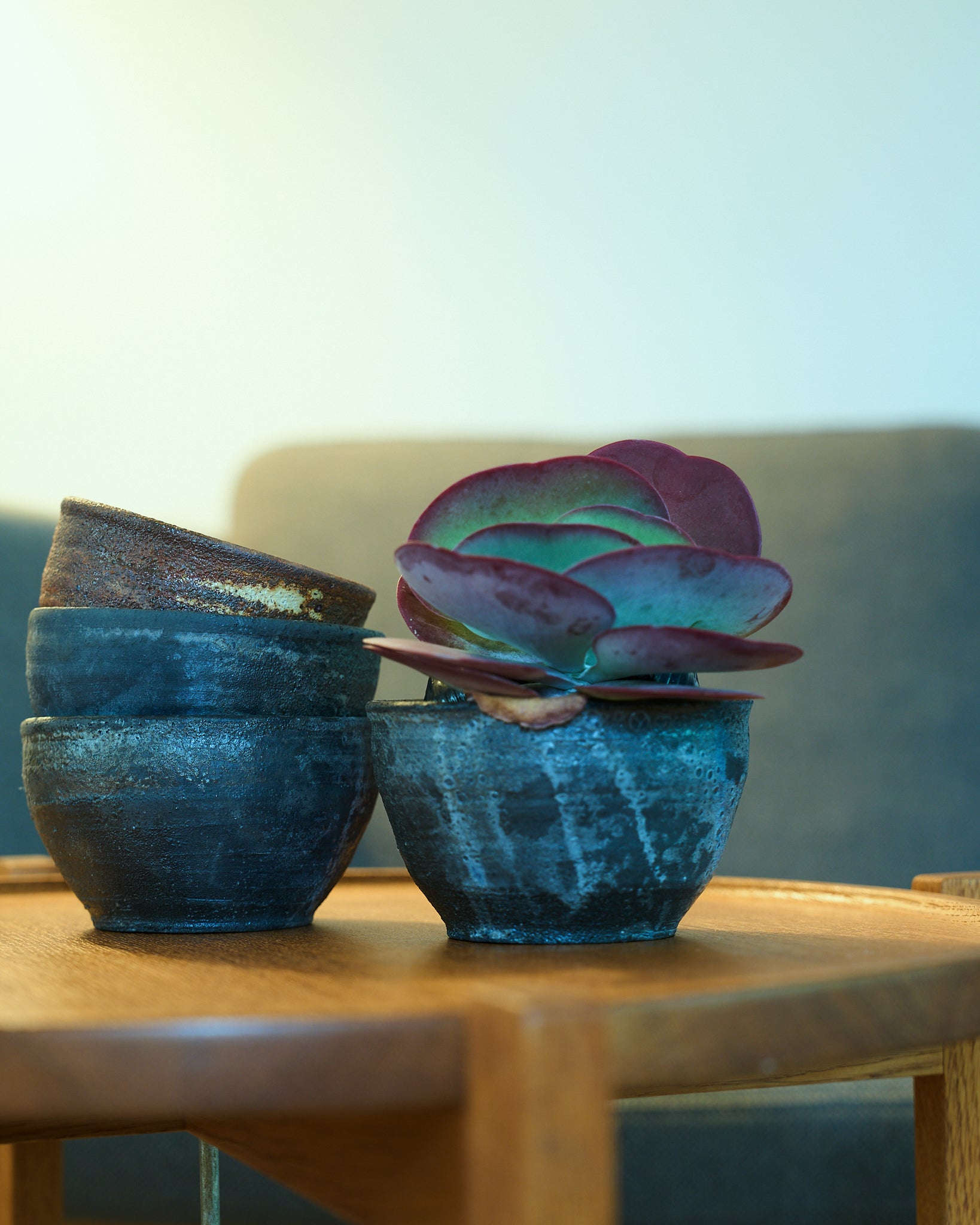 Atsushi Ogata / Yakishime Plant Pot Small A