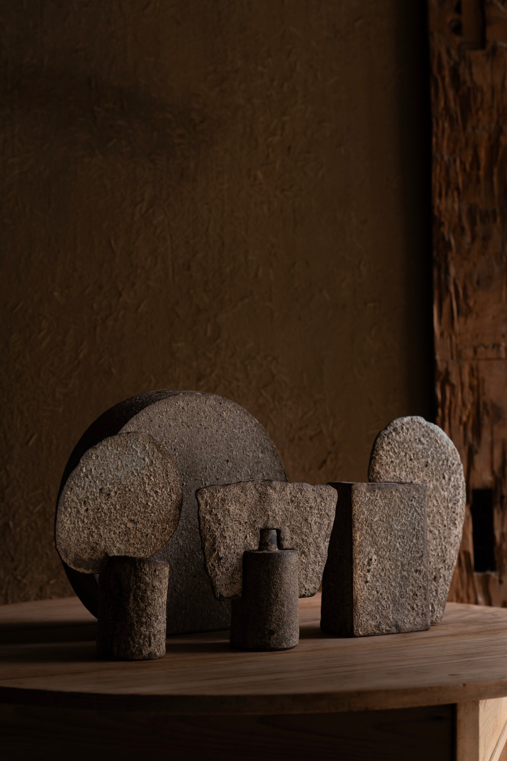 村上躍 / 白灰化粧花器